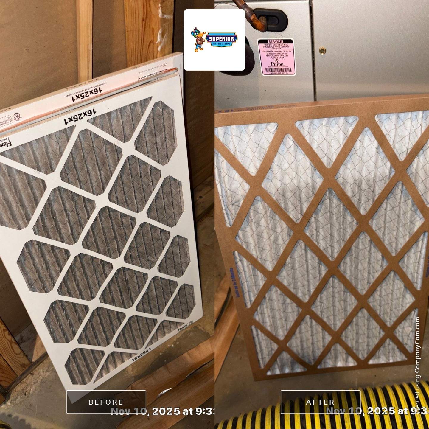 Air Duct Cleaning With a Vacuum Truck in Grove City, PA by Superior Air Duct Cleaning