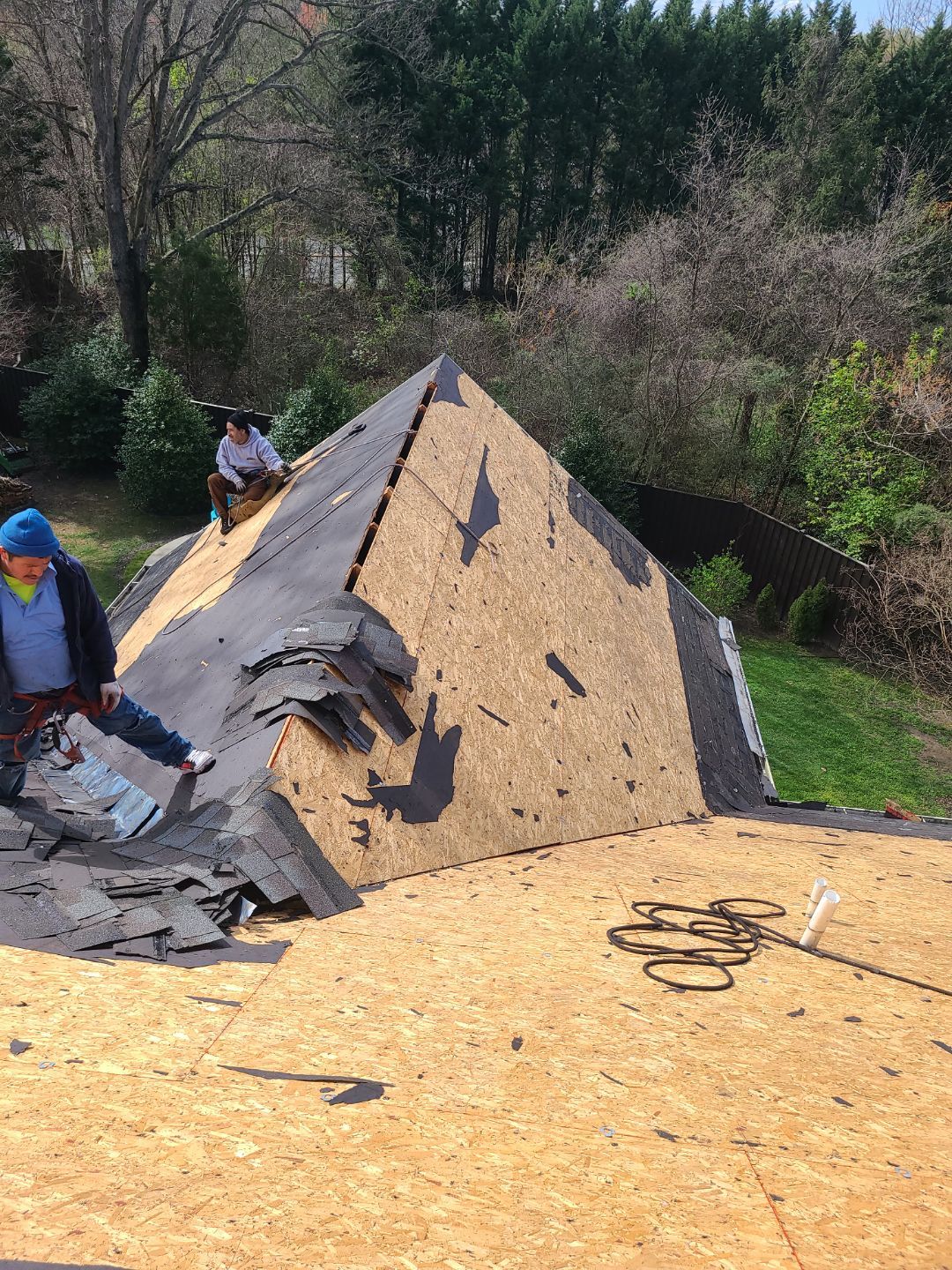 Burke: CertainTeed Landmark Pro Designer Shingles in Max Def Weathered Wood by RM Banning, Inc.