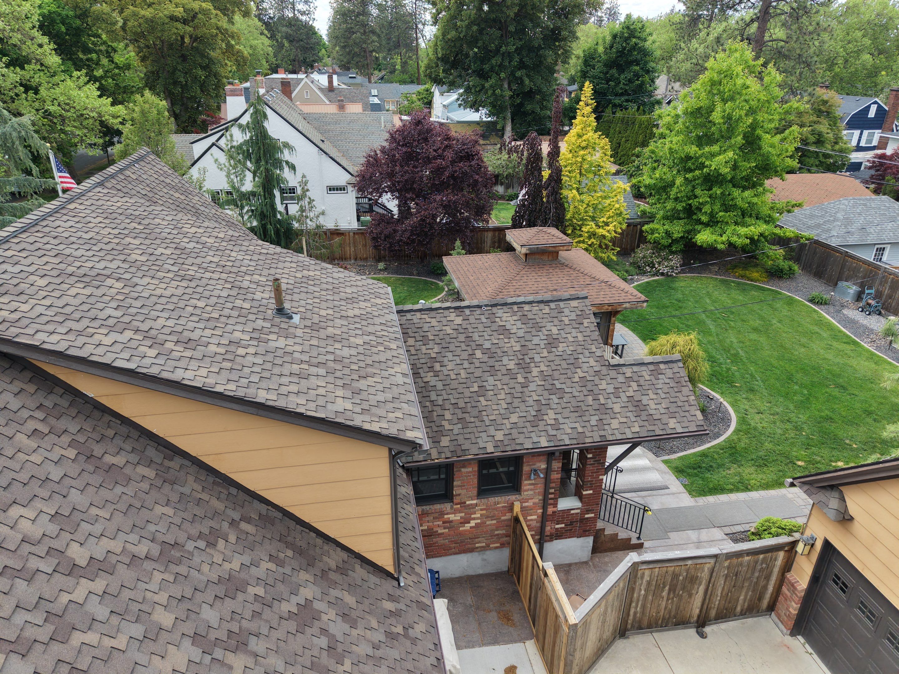Complete Residential Roof Replacement and Shingle Installation in Spokane by Alpine Roofing