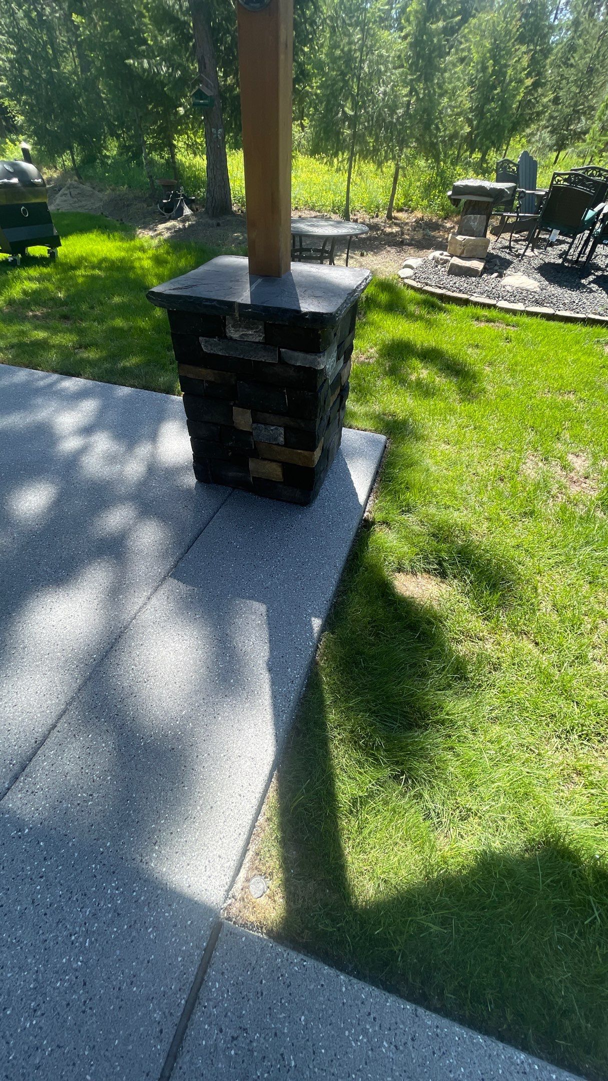 Patio Transformation using Slate Hybrid by Croc Coatings, LLC