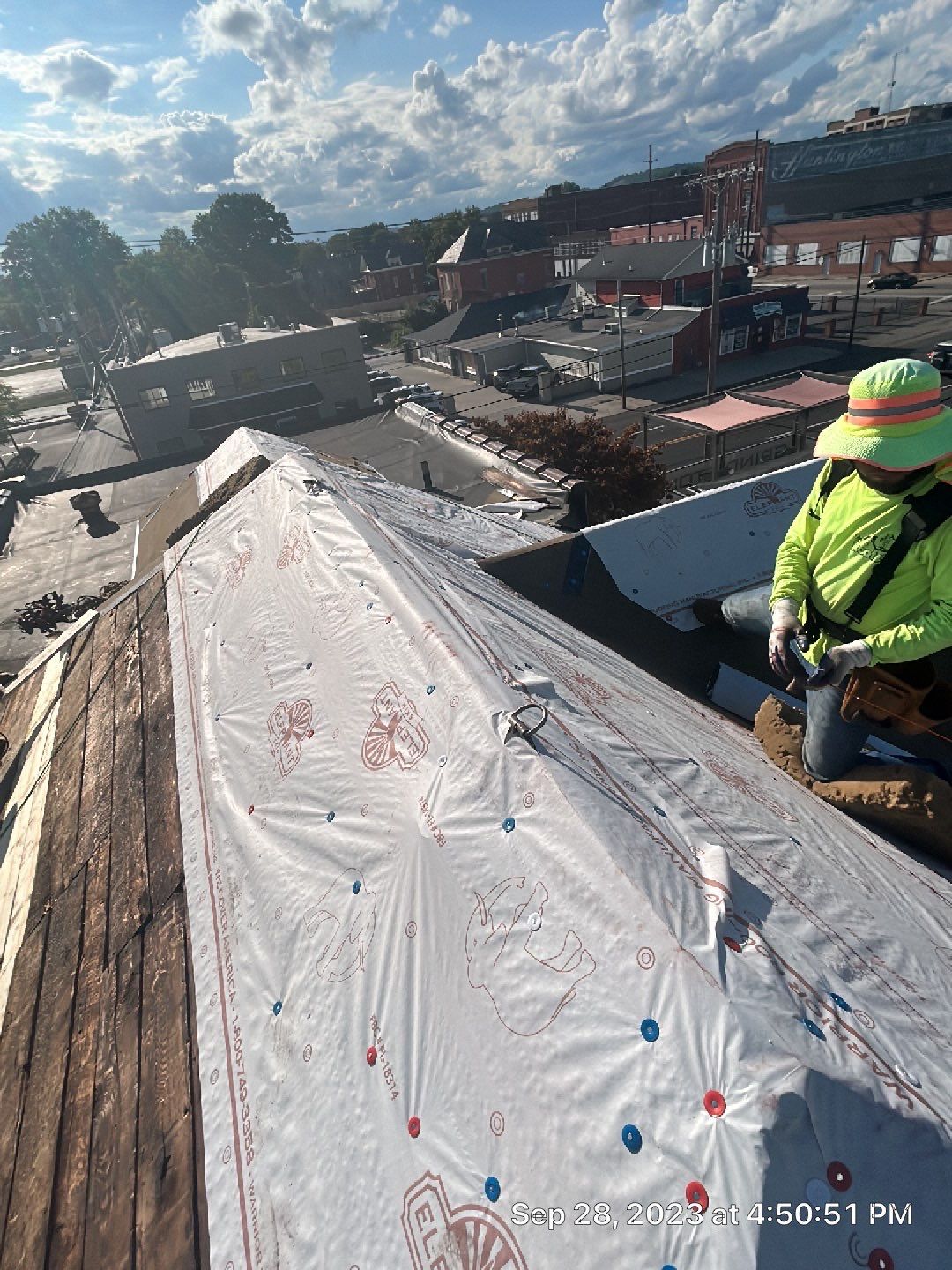 Residential Roofing Installation using Performance Shingles by Mr. Roofer