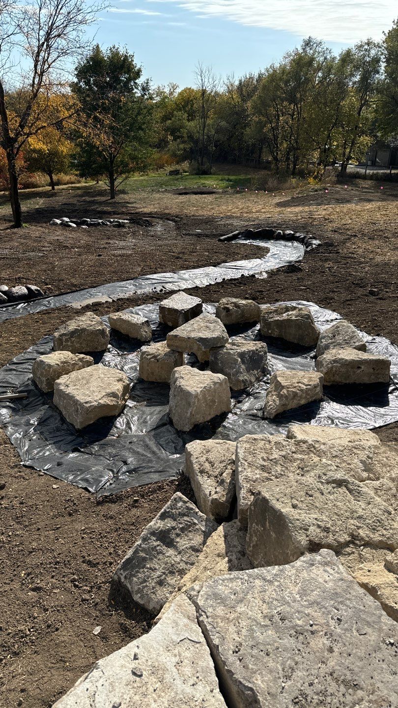 A Natural Playground for Child Development by New Horizon Landscapes