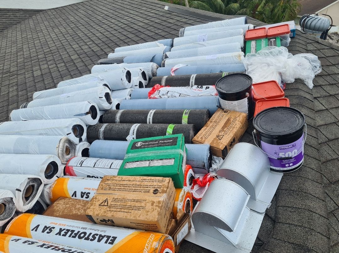 Residential Roofing Installation using 1" Nail strip metal roof by BLUES BROTHERS ROOFING