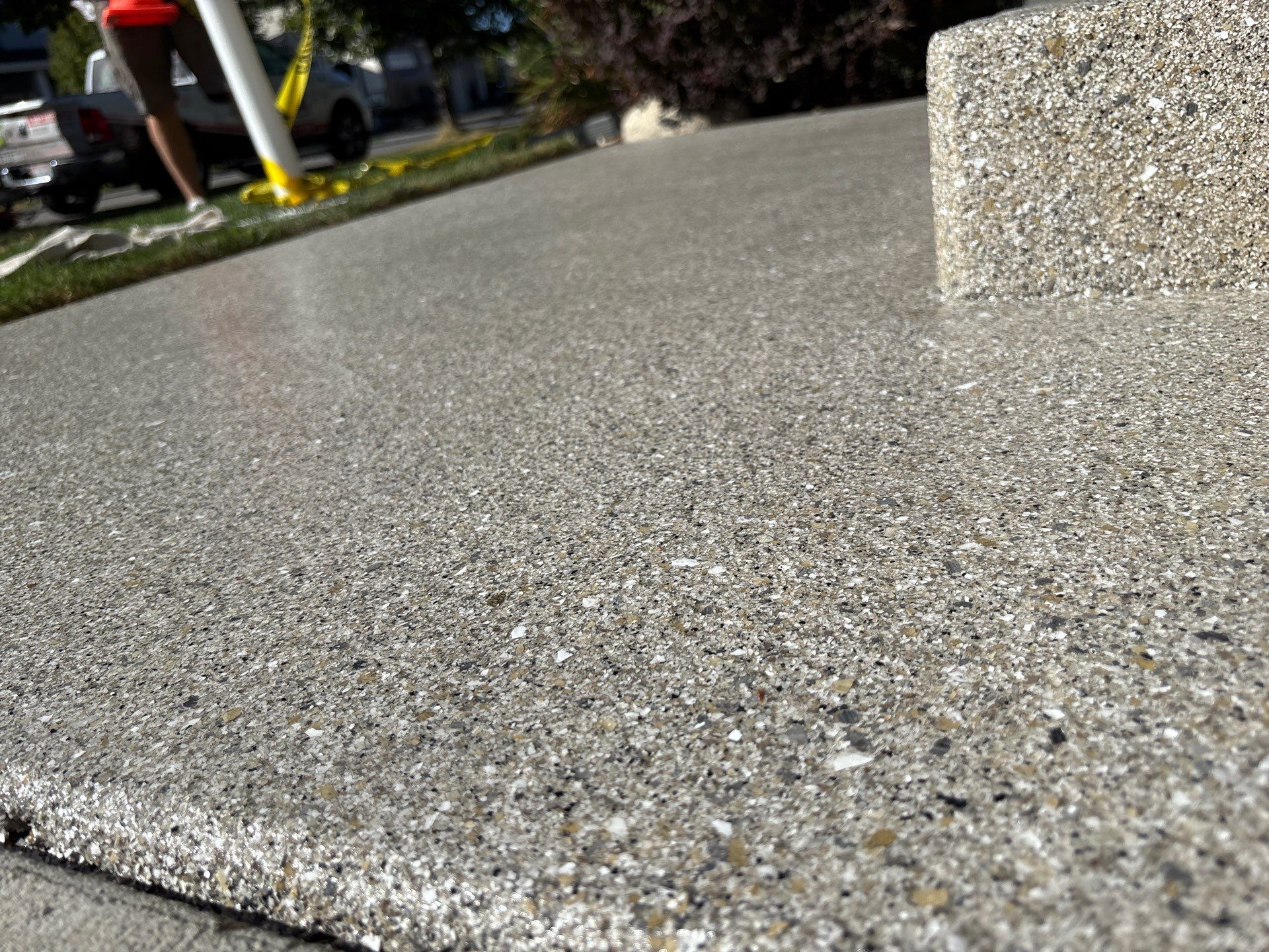 Patio Transformation using Quartzite Hybrid by Croc Coatings, LLC