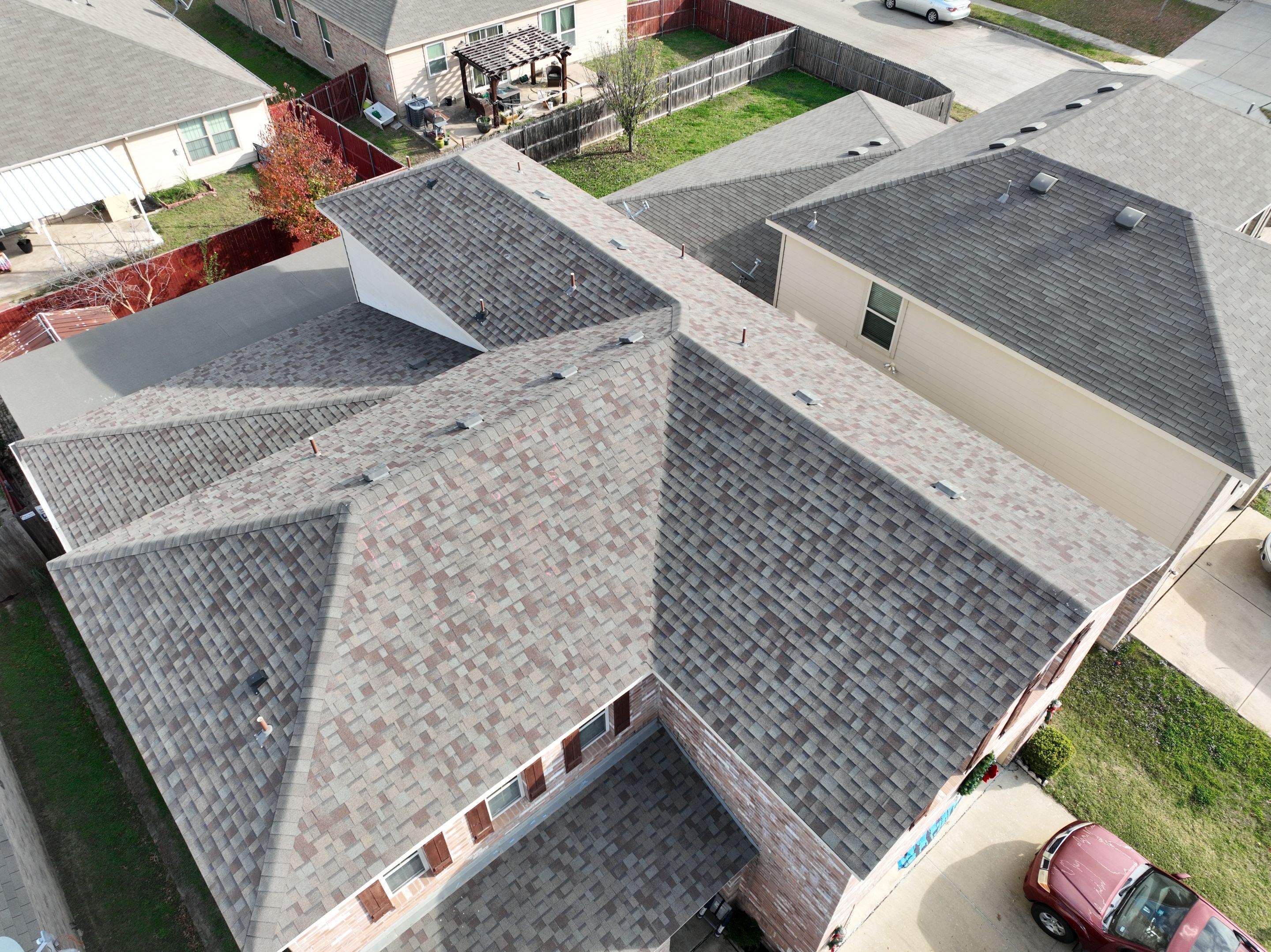Upgraded roof to class 4 hail impact resistant by Becker Roofing and Exteriors