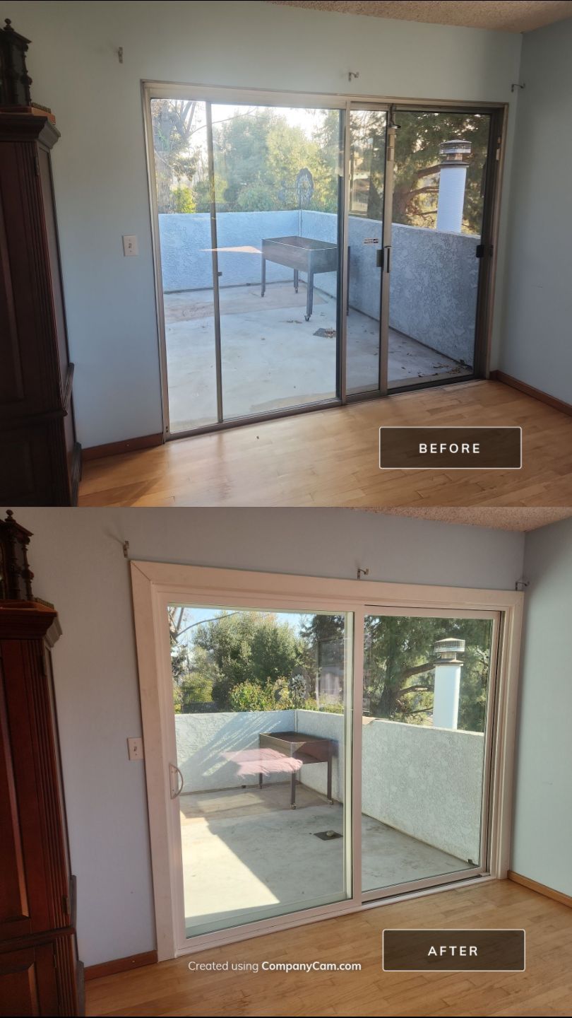 Patio Door Installation using Crystal Windows - Vinyl Windows and Patio Doors by American Window Company