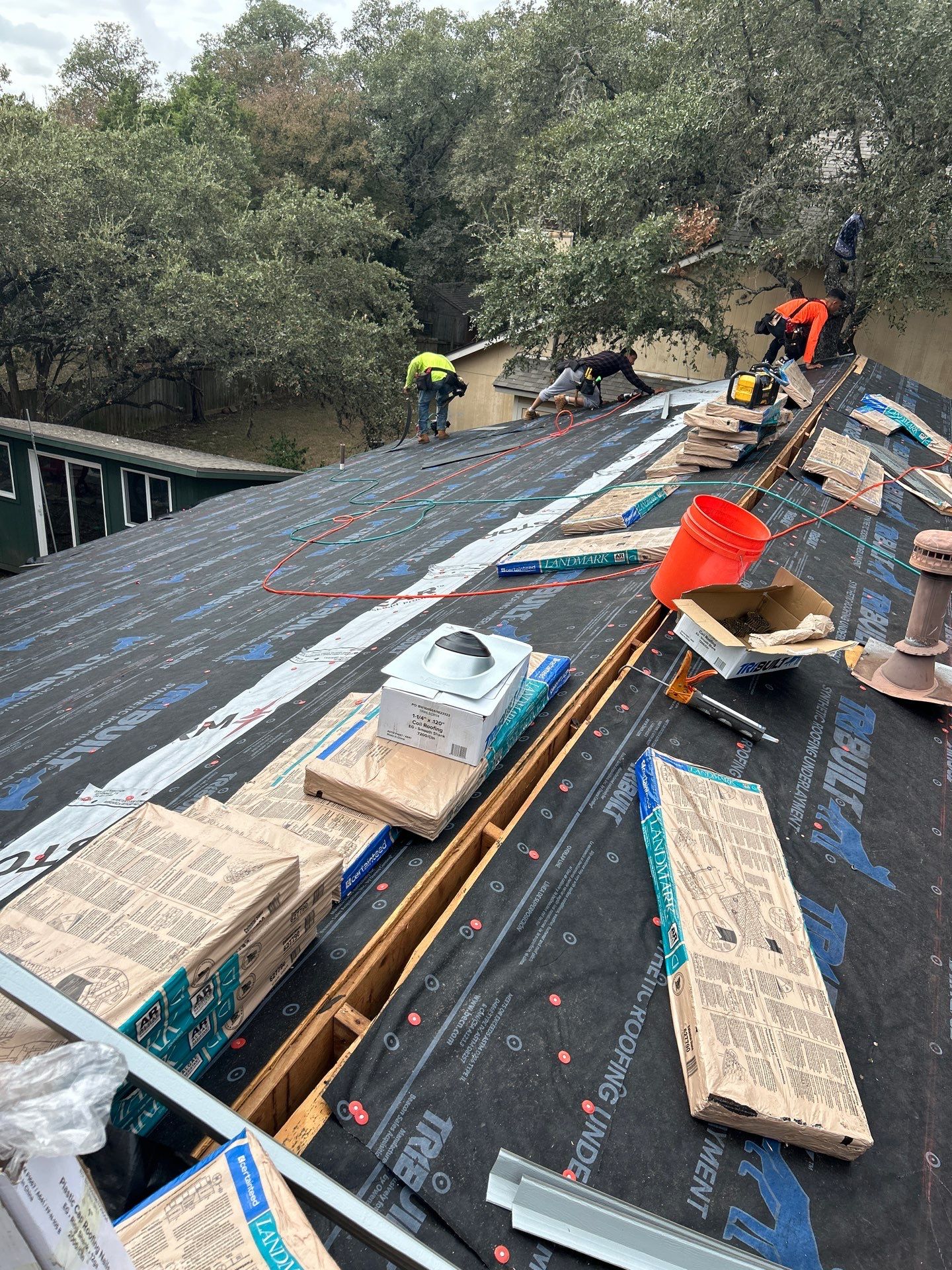 Project in San Marcos by Rhino Roofing and General Contracting, LLC