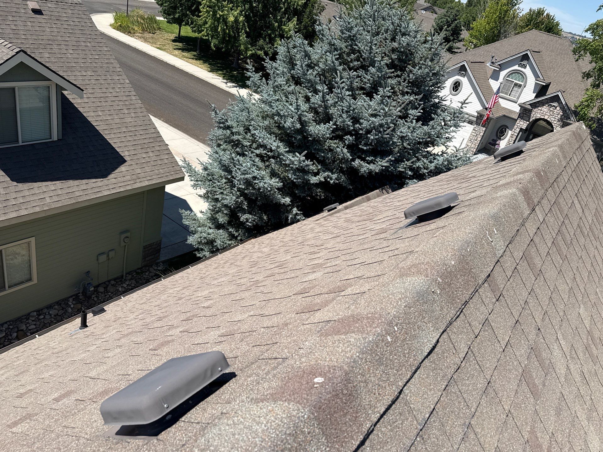 Complete Residential Roof Replacement with Architectural Shingles in Star by Olive Roofing