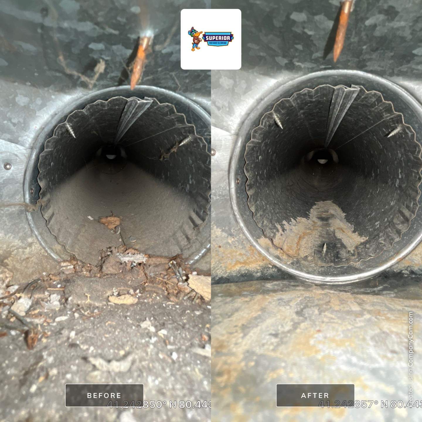 Air Duct Cleaning With a Vacuum Truck in Hermitage, PA by Superior Air Duct Cleaning