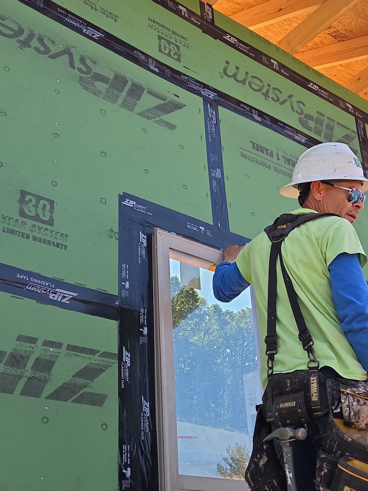 Mock-up Installation Progress by A3 Architecture, LLC