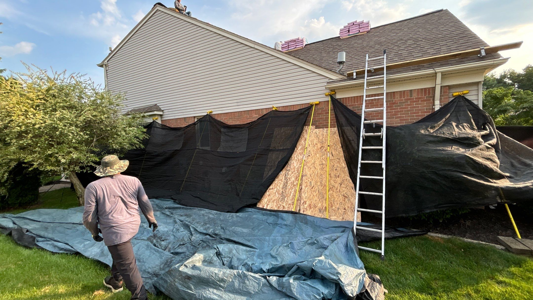 Roof Replacement using Owens Corning Duration by 180 Contractors