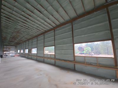 Exterior Walls using Closed-Cell Spray Foam