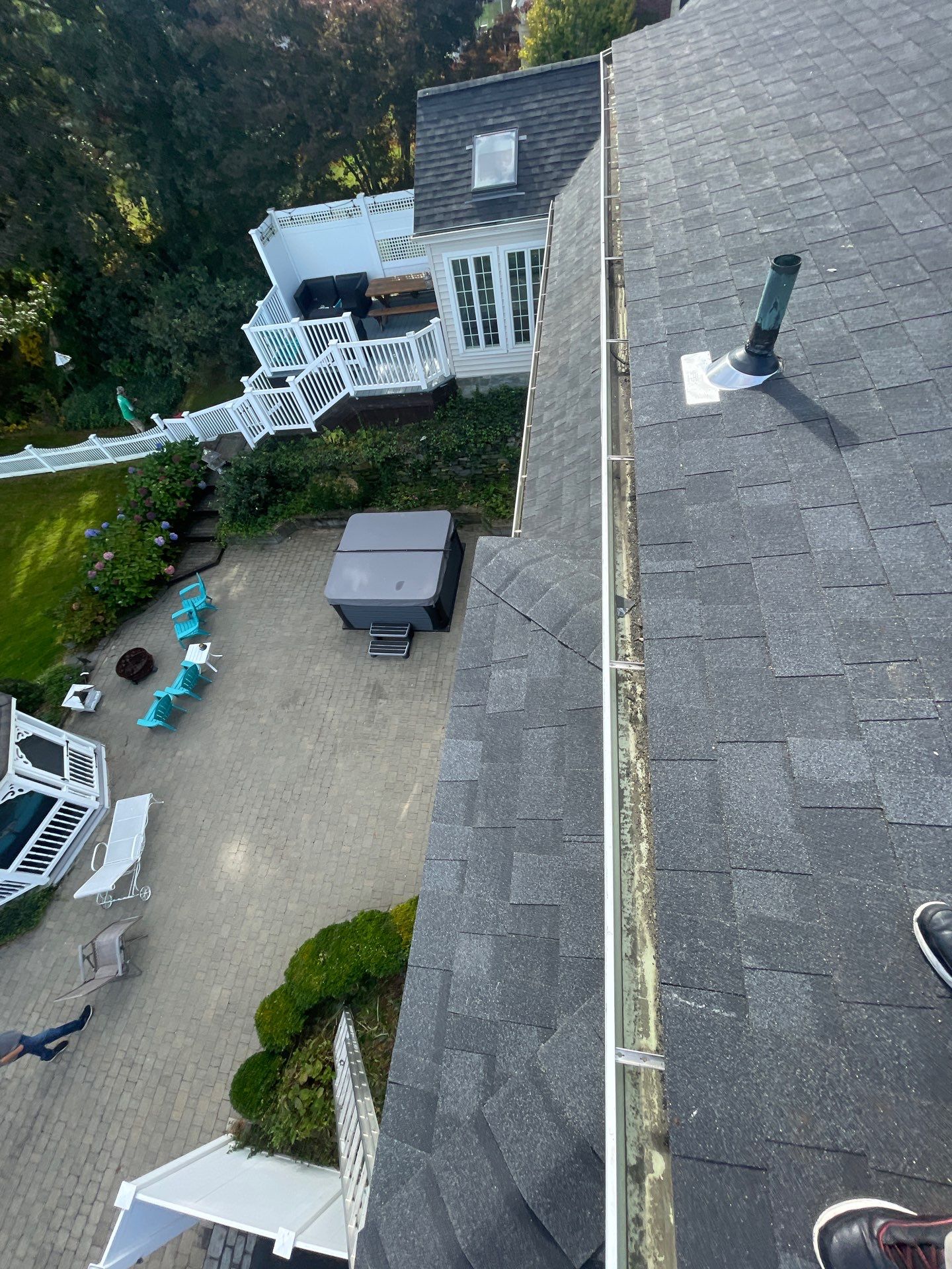 Residential Roofing Installation using Owens Corning Duration Onyx Black by A Plus Exterior