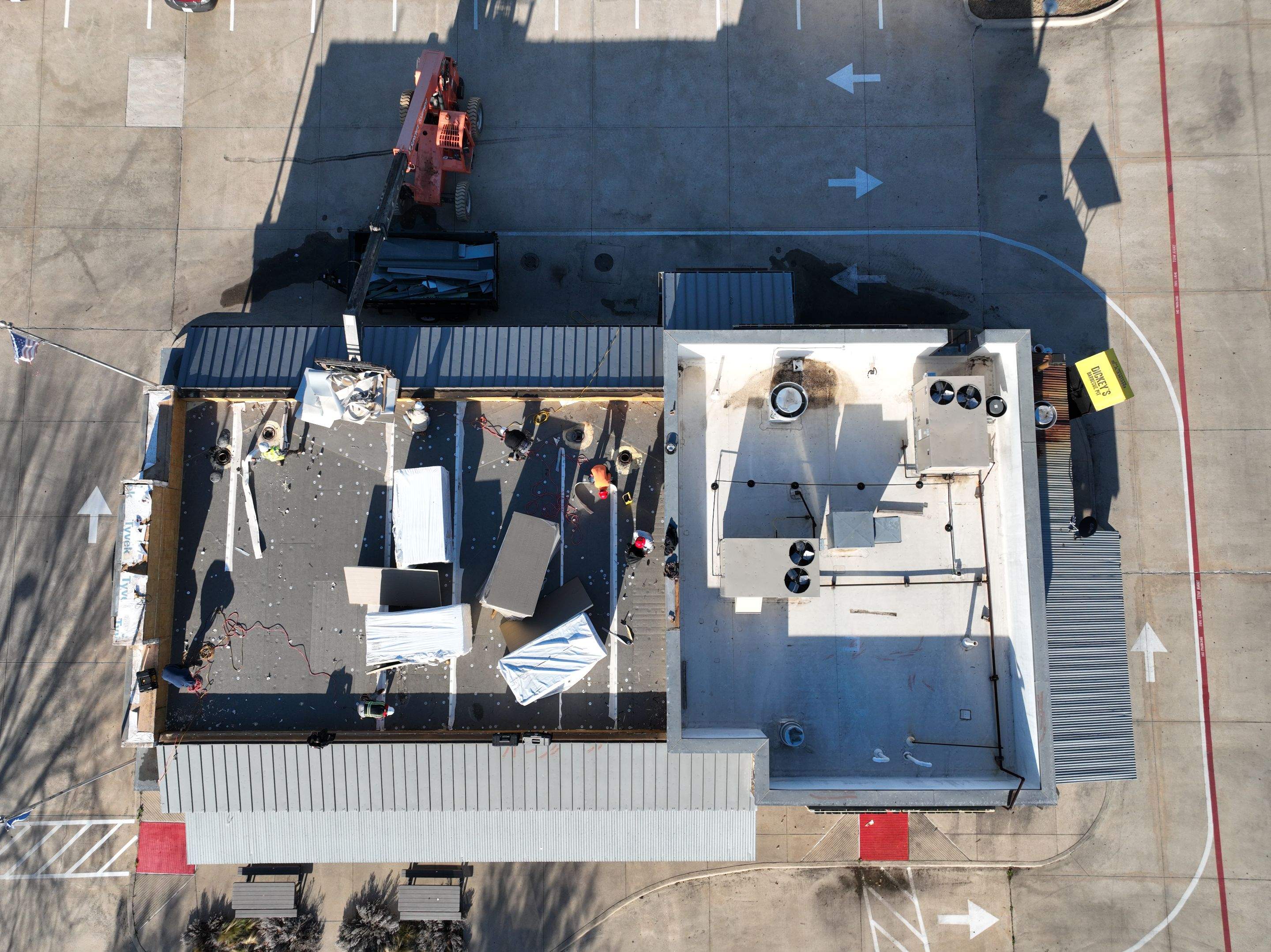 TPO Commercial Roofing Installation by 3:16 Roofing and Construction