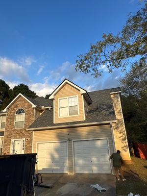 Residential Roof Replacement using IKO CAMBRIDGE - CHARCOAL GRAY