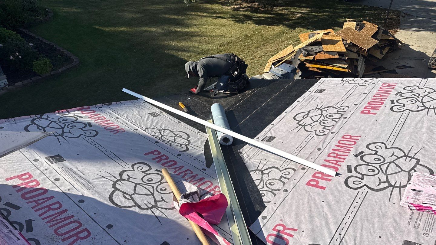 Roof Replacement using Owens Corning Williamsburg Grey by 180 Contractors