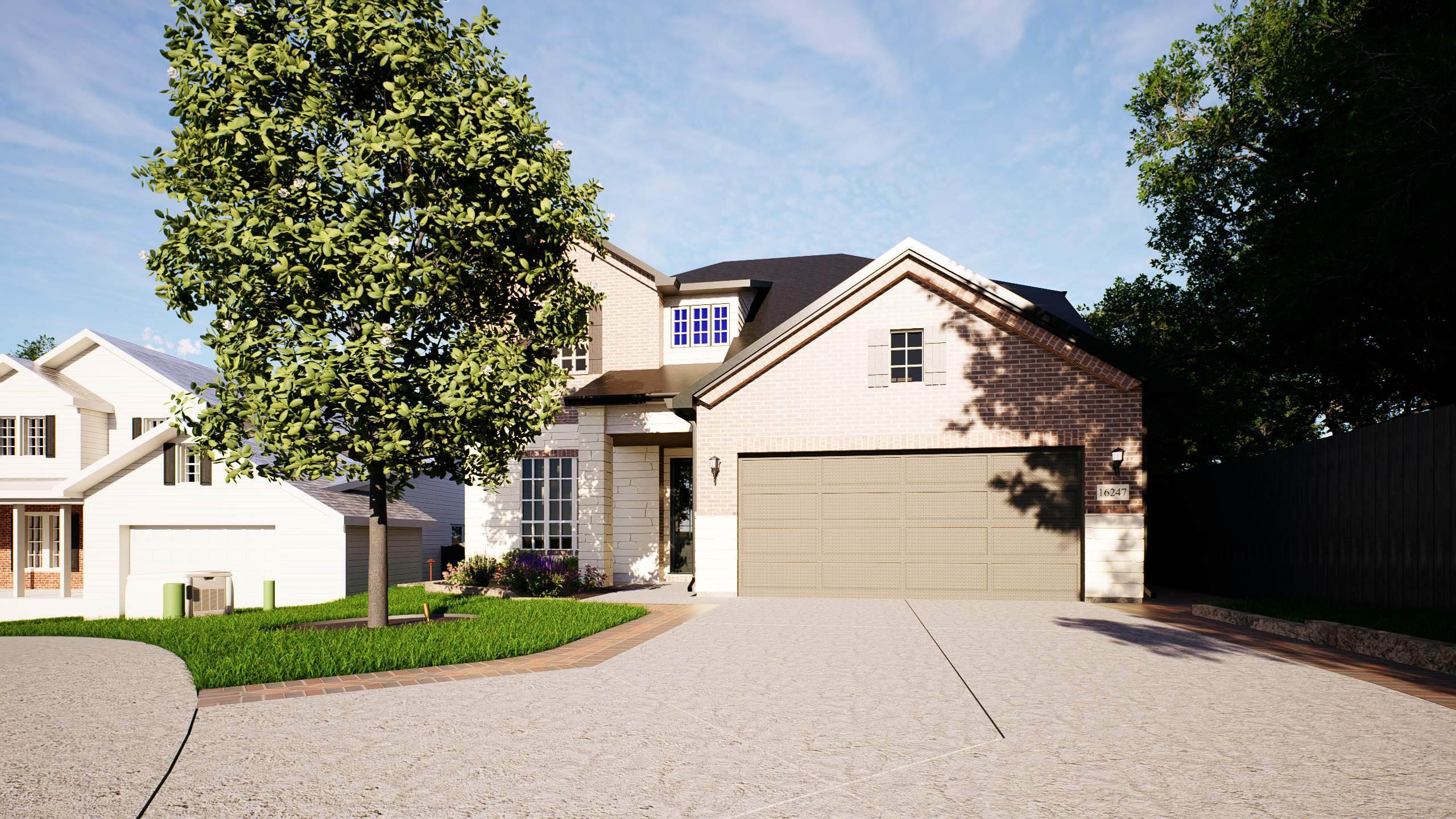 3D Design Render, San Antonio TX by Hole In One Lawns, LLC