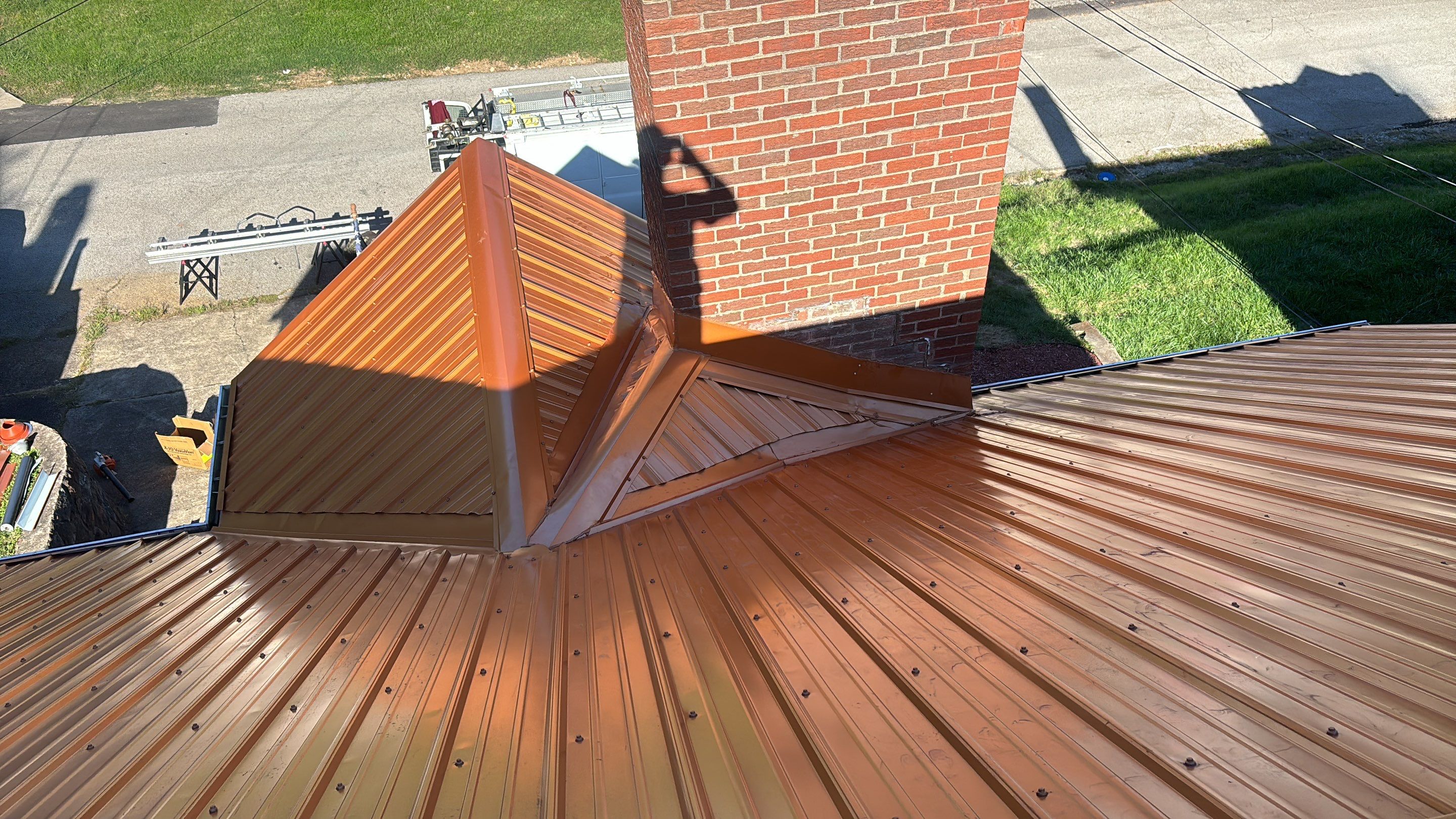 Residential Roofing Installation using Metal by Rainstoppers Roofing
