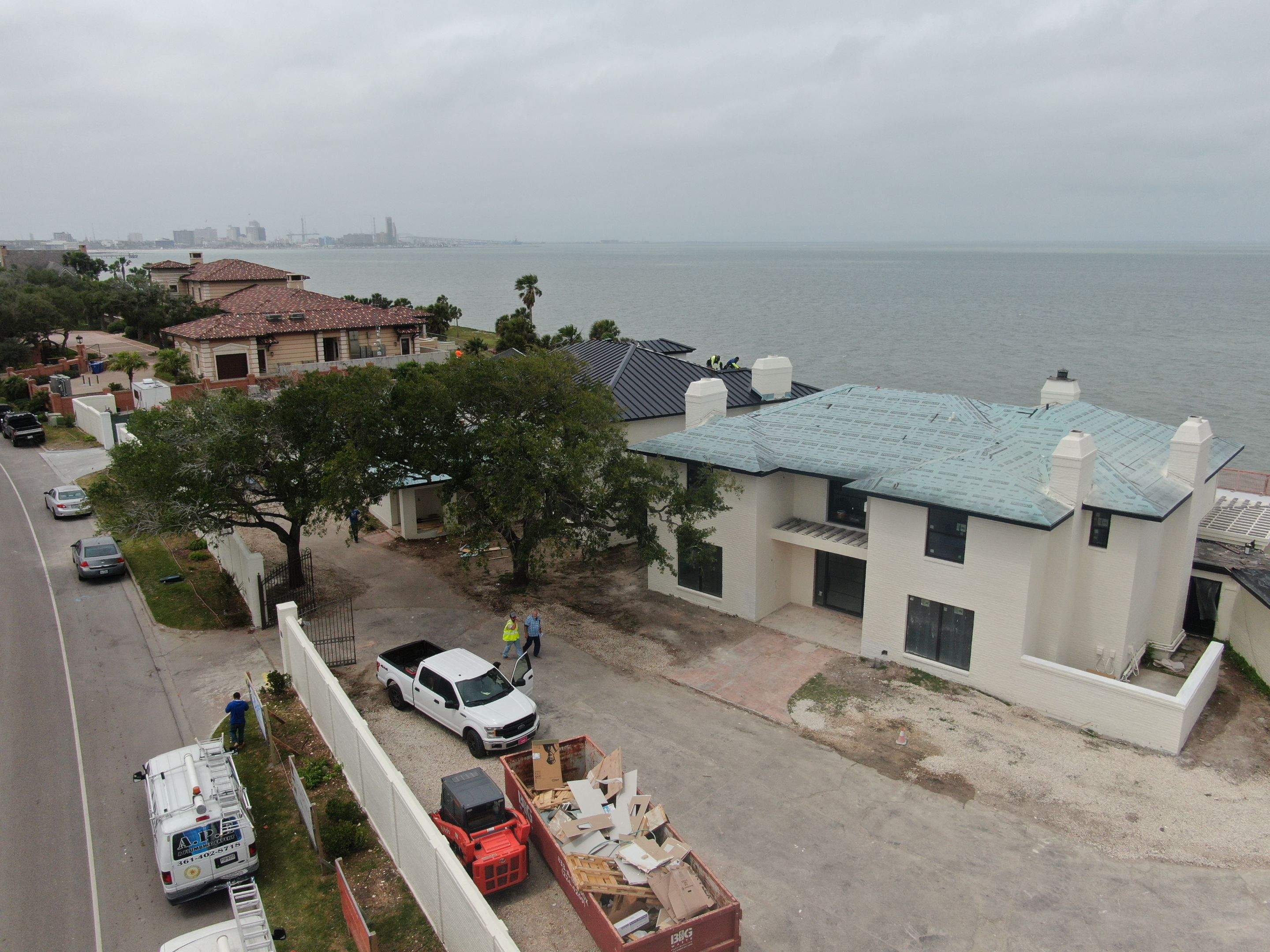 Megalodon Metal Roof on Corpus Bay by Bayfront Roofing and Construction