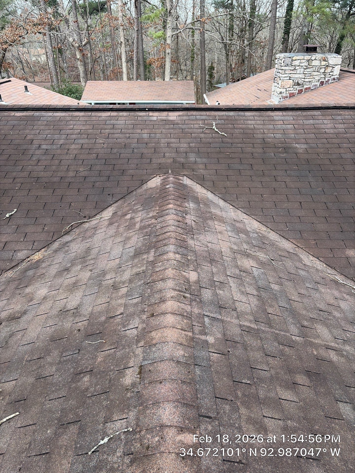 GAF Timberline HDZ Shingle Roof Replacement in Hot Springs Village by Temple Roofing and Exteriors