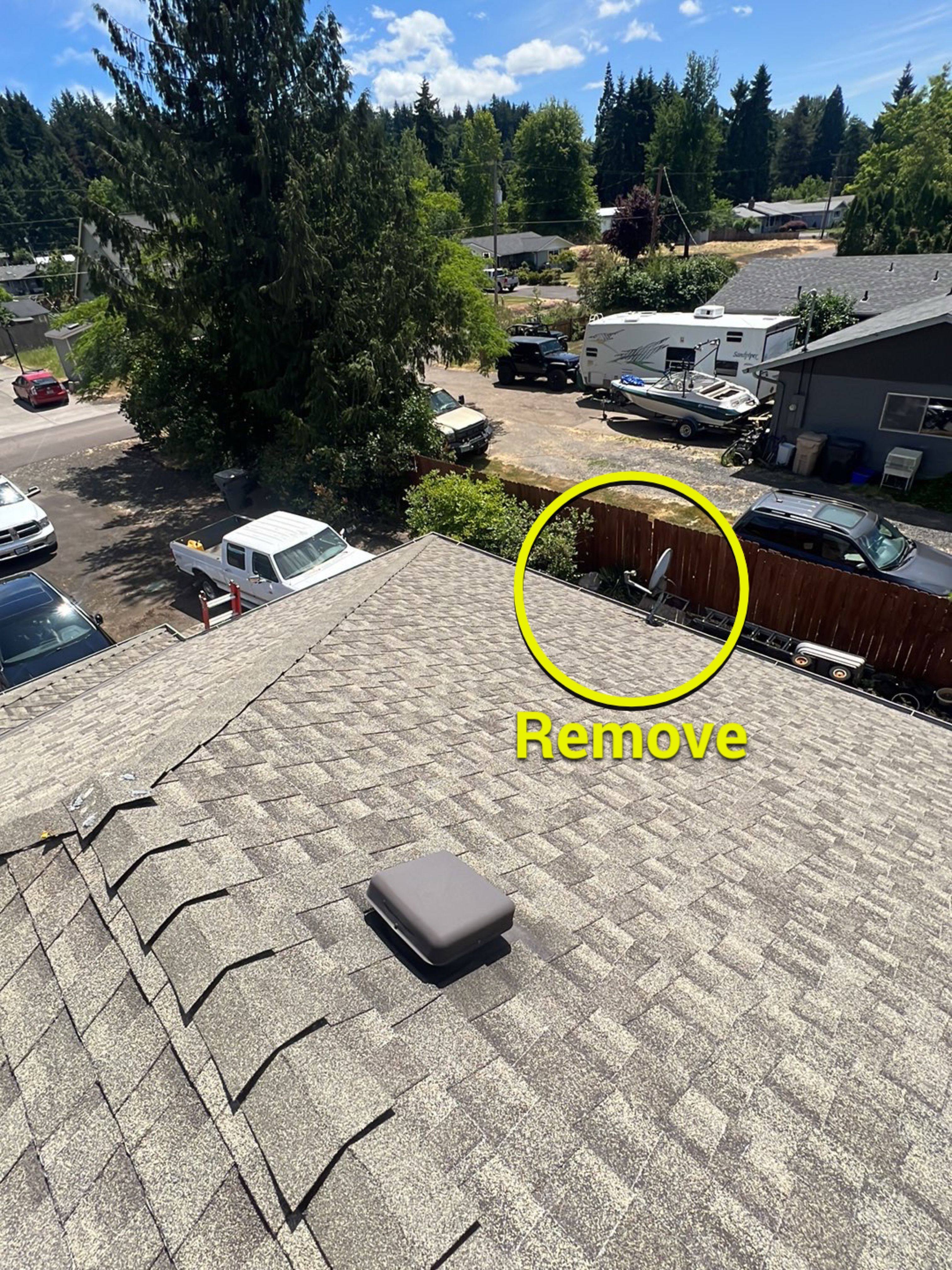 Residential Roofing Installation using IKO Dynasty (Color: Biscayne) by Orezona Building & Roofing Company, Inc.