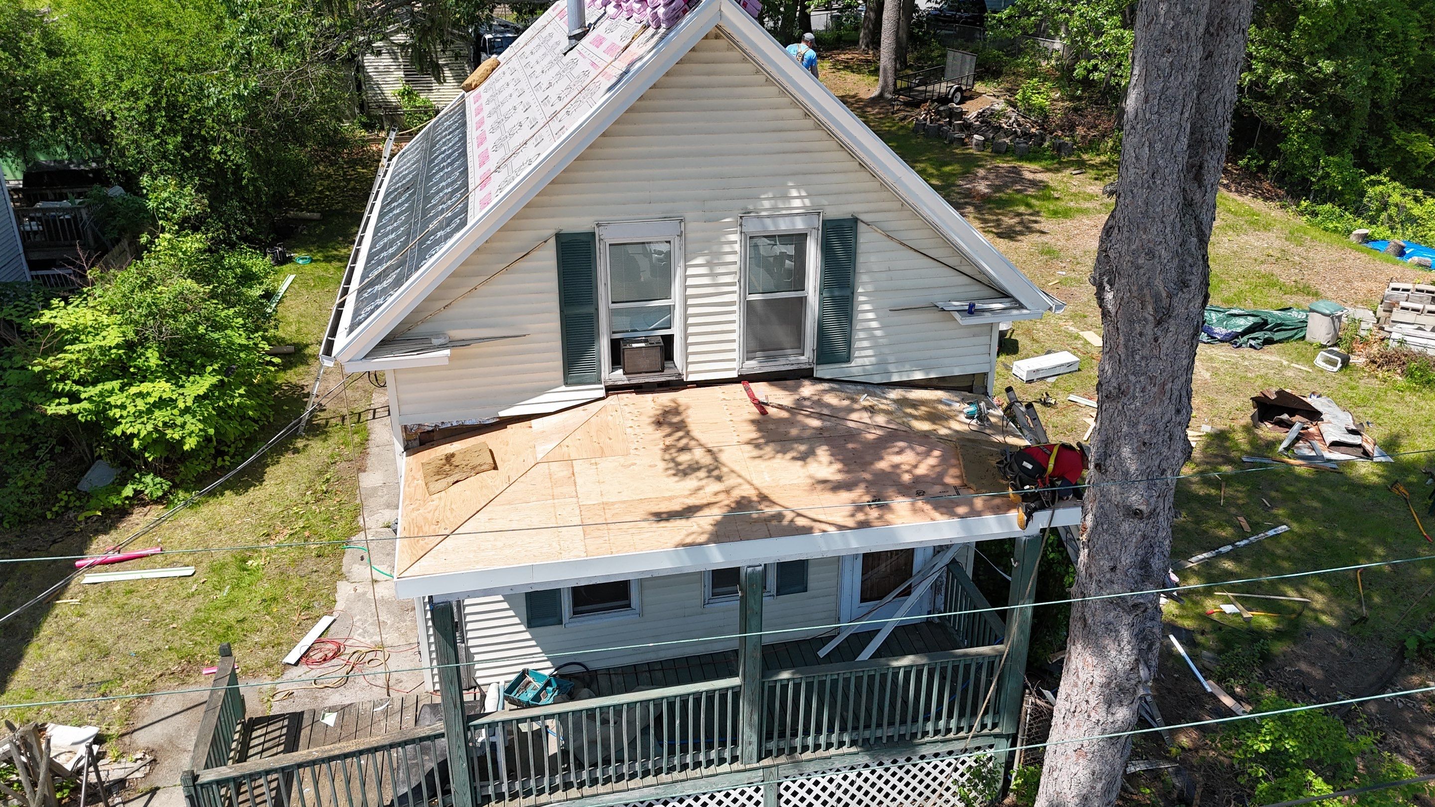 Roof Replacement & Fascia Upgrade Methuen, MA by Mighty Dog Roofing of Greater Middlesex County