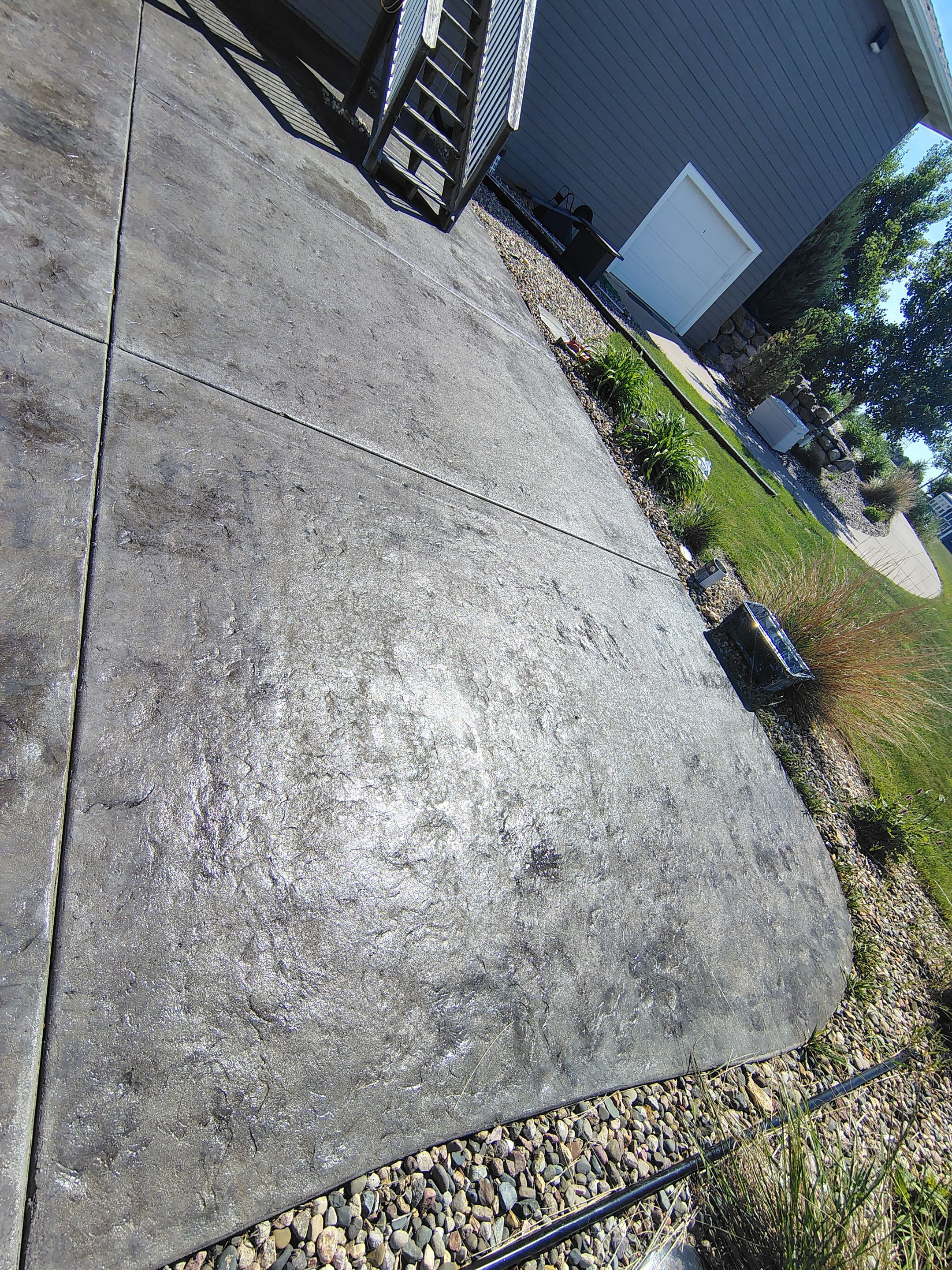 Concrete Patio Restoration and Installation in Sioux Falls by Select Painting, Coatings & Garage Cabinets