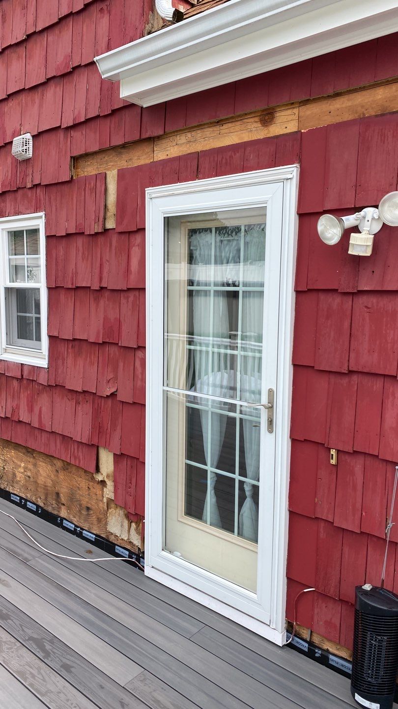 Siding Installation using Royal Building Products Rustic Red by A Plus Exterior