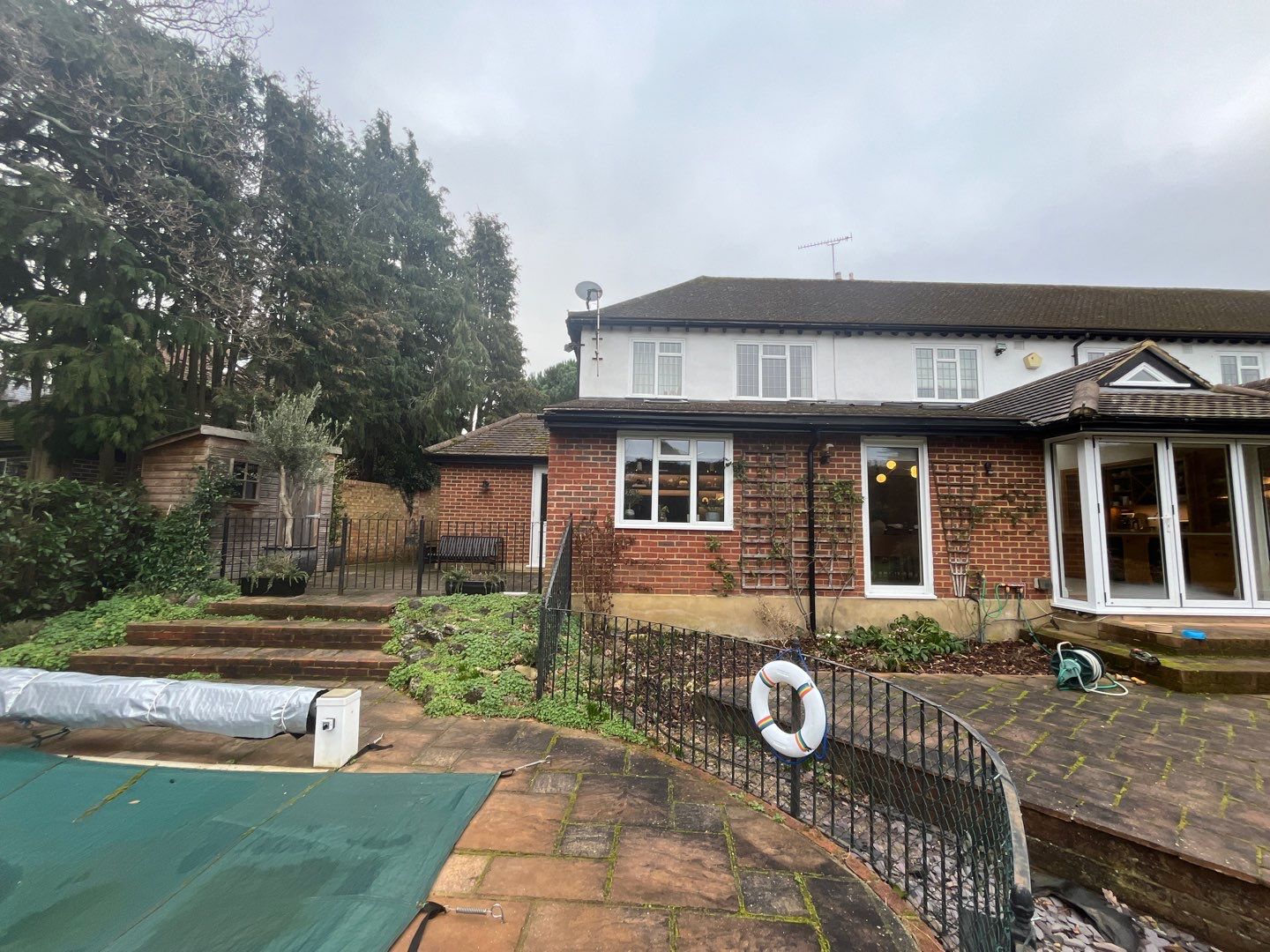 Exterior Clean - Roof - Patio - Driveway using Mosmatic FSC and Biocide by Ges Exterior Cleaning ltd