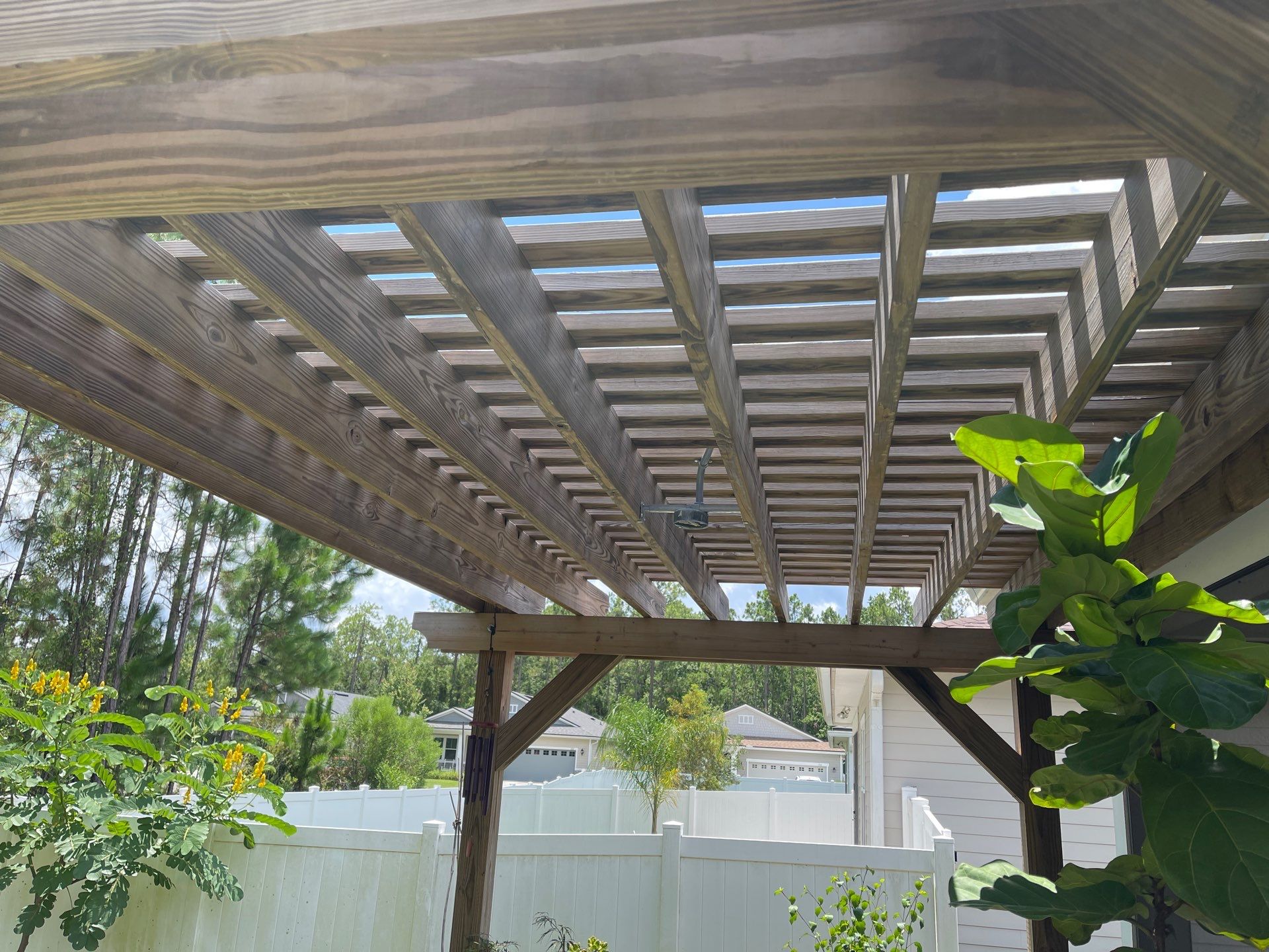 Wood Pergola using Wood Sealant by DuraSeal