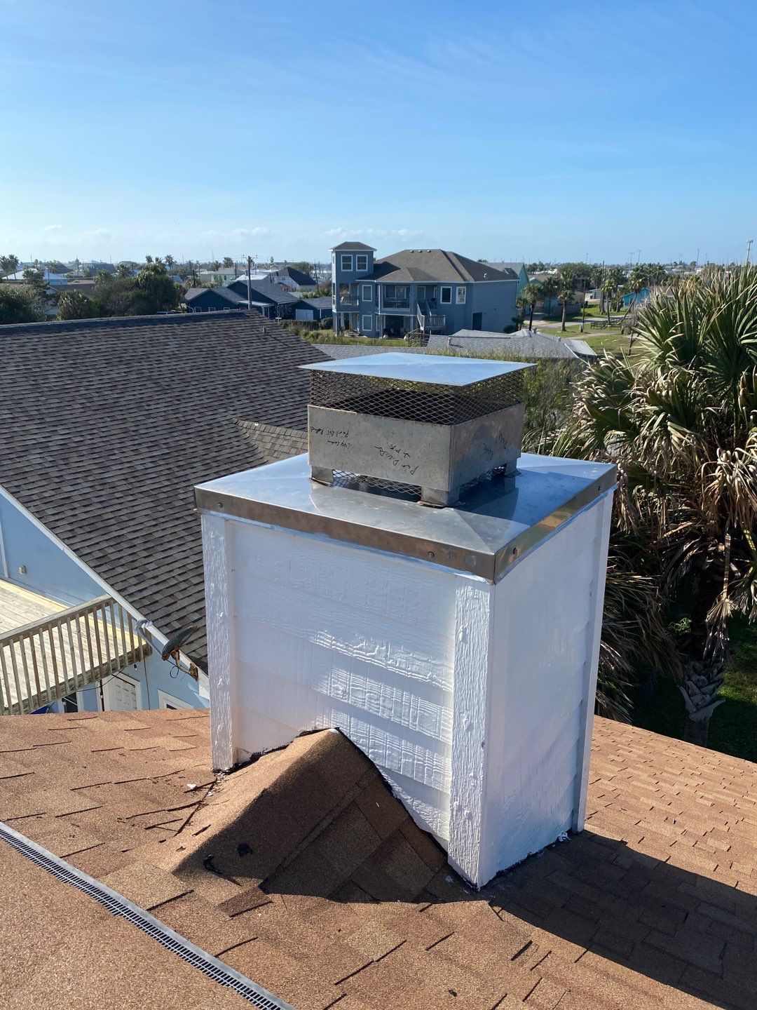 Residential Roofing Repair using Custom Fabricated Steel by Lighthouse Roofing