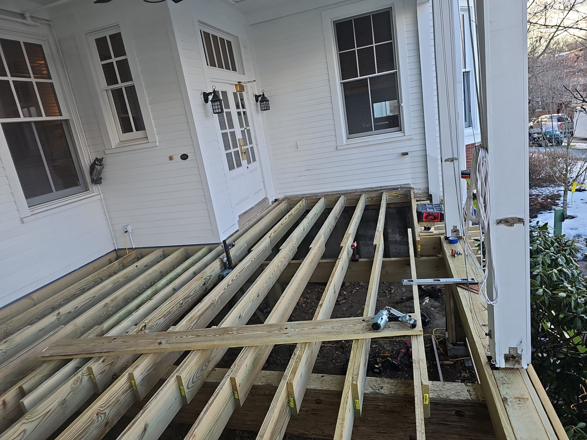 Oakmont Country Club Deck Build by Cousins Roofing Siding & Decks