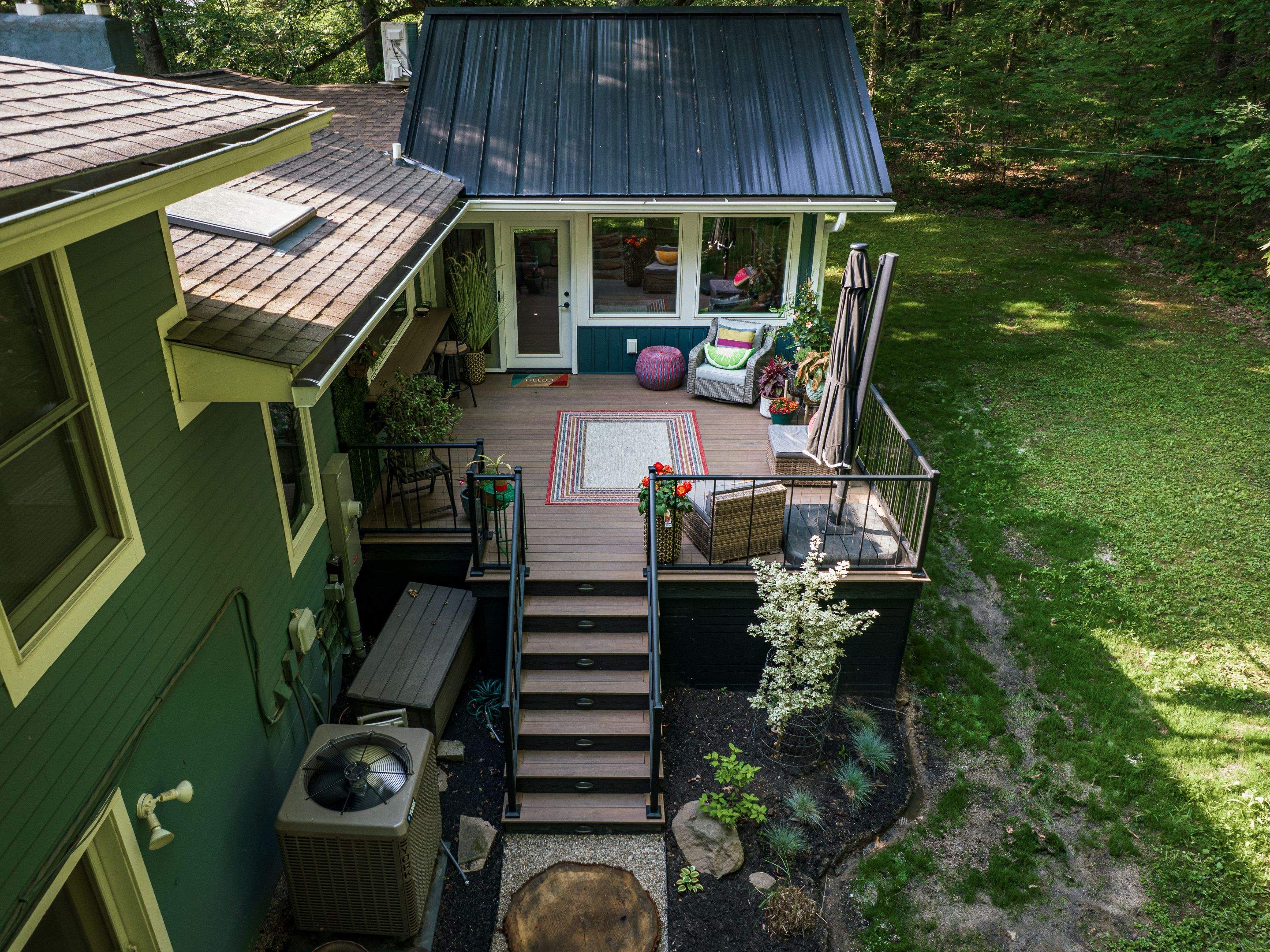 Deck and Sunroom in Westerville by The Exterior Living Company