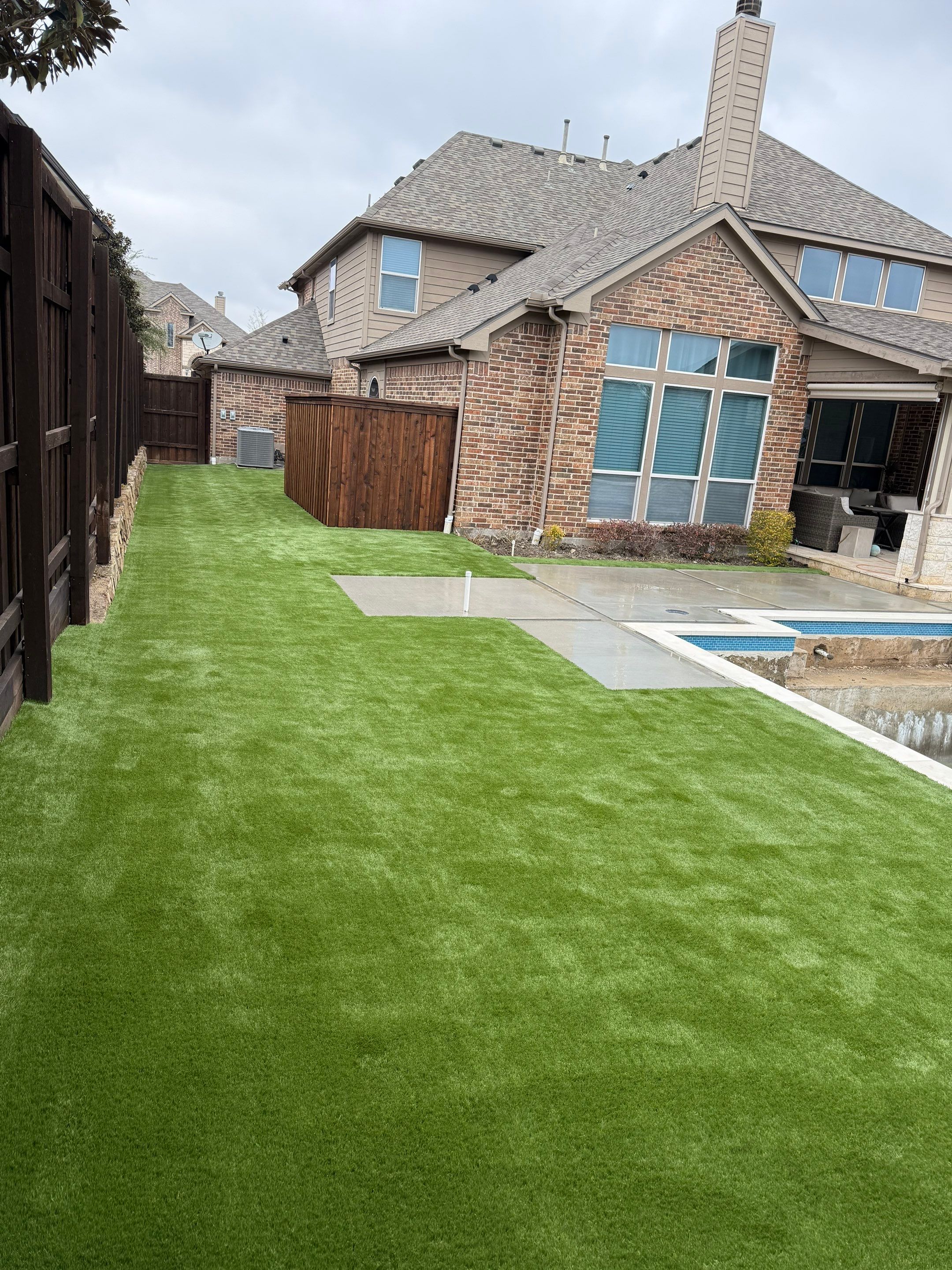 Project in McKinney by Turf Concepts