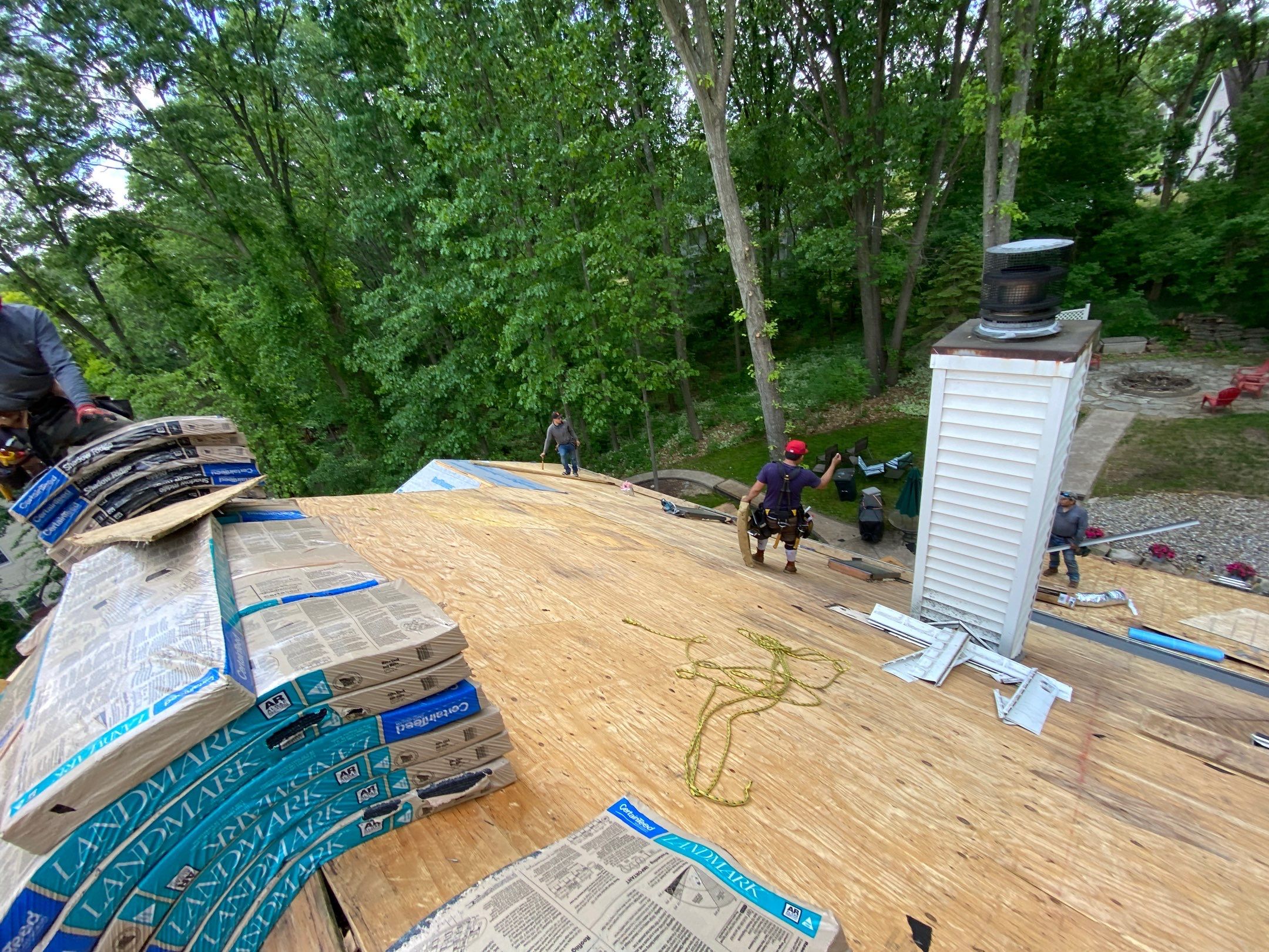 Roof Replacement using CertainTeed Landmark by 180 Contractors