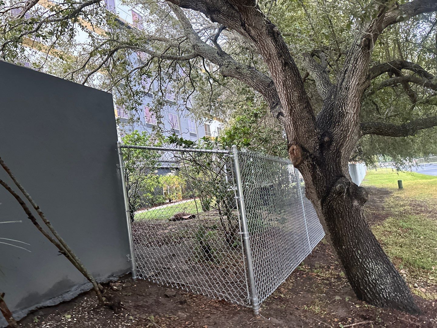 Commercial Chainlink Perimeter Fence Installation  by Asap fence and gates, LLC