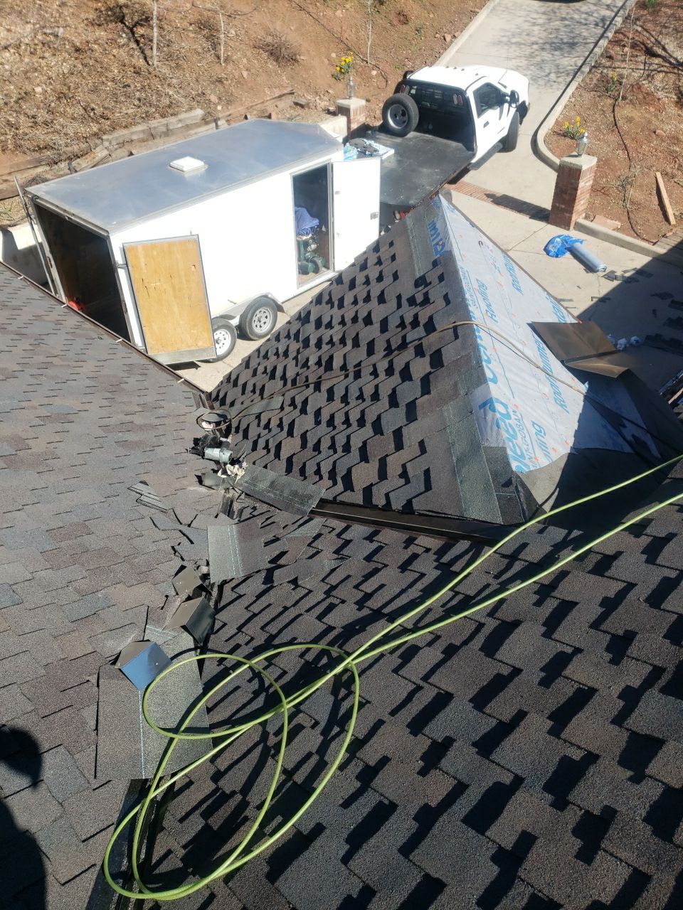Residential Roofing Installation using CertainTeed Presidential TL by The Roof Doctor