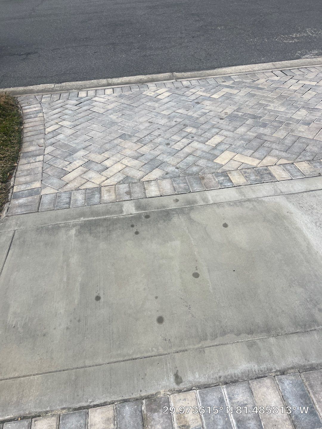 Pavers using Concrete Sealant by DuraSeal