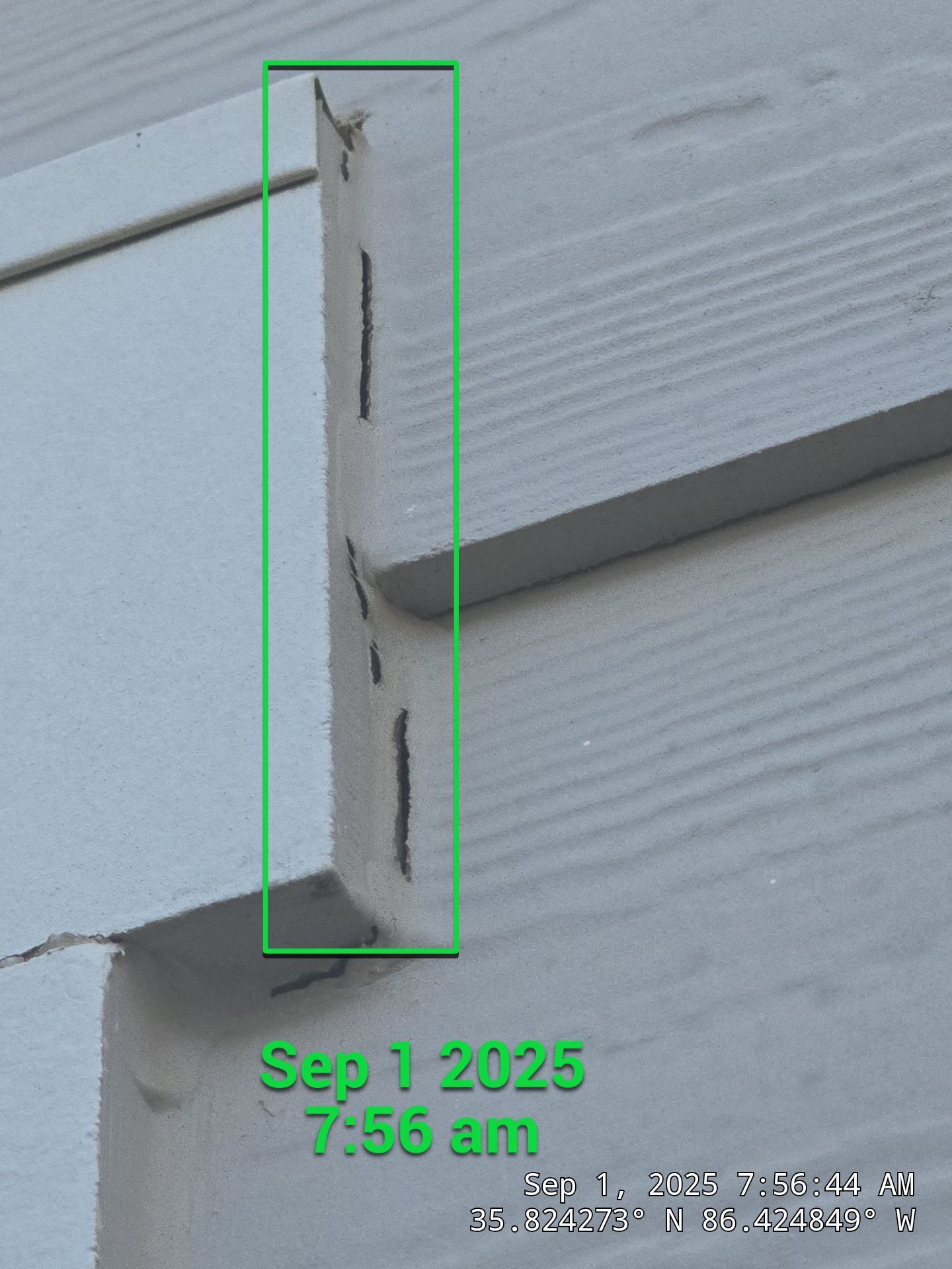 Roof/exterior inspection by ROOF REPAIR EXPERT LLC