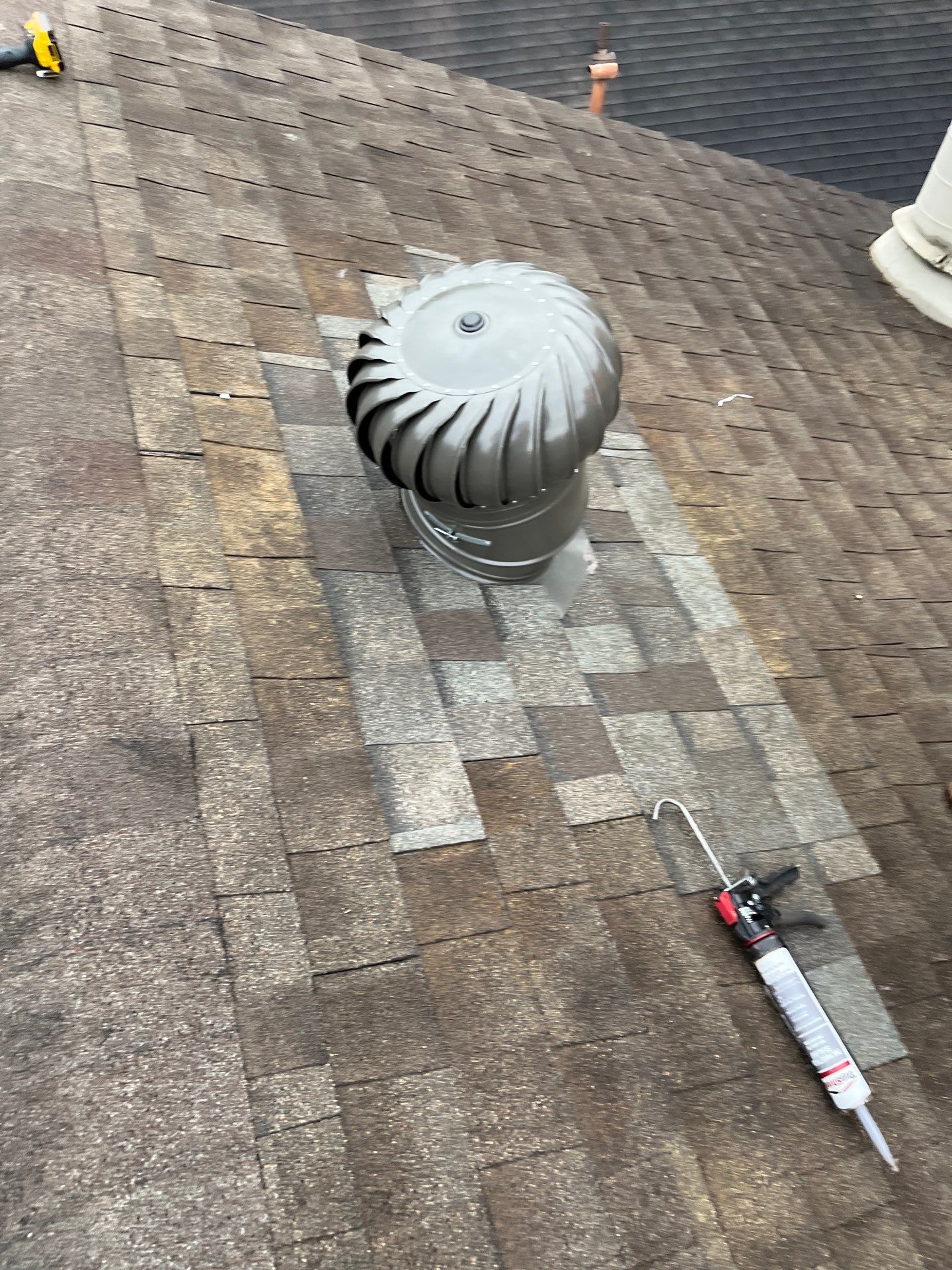 Hail Damage using Owen's Corning Duration (Lifetime) Shingles by Roof Repair Company