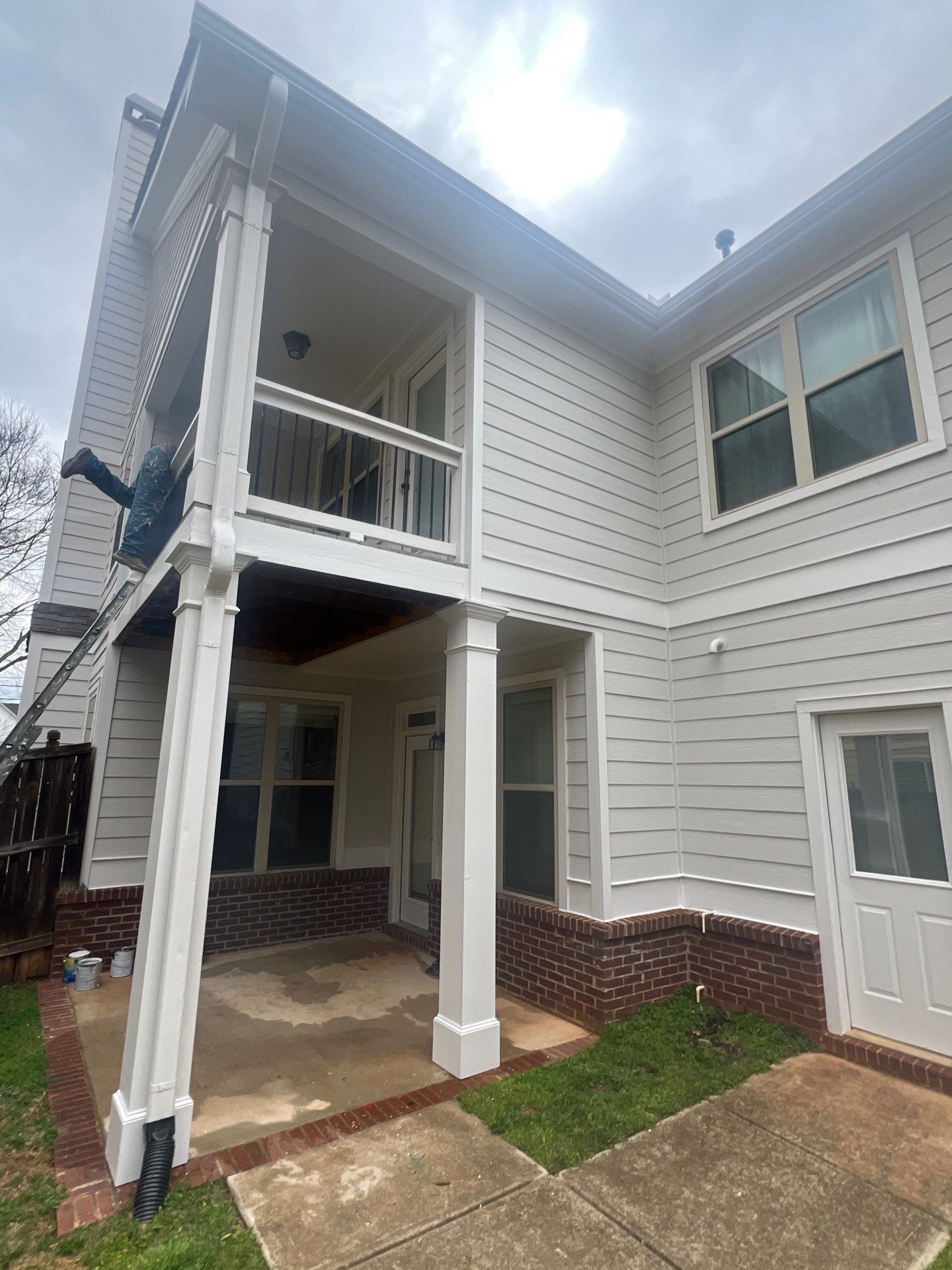Exterior Paint and Rotten Wood Replacement in Smyrna, GA by Nelson Exteriors