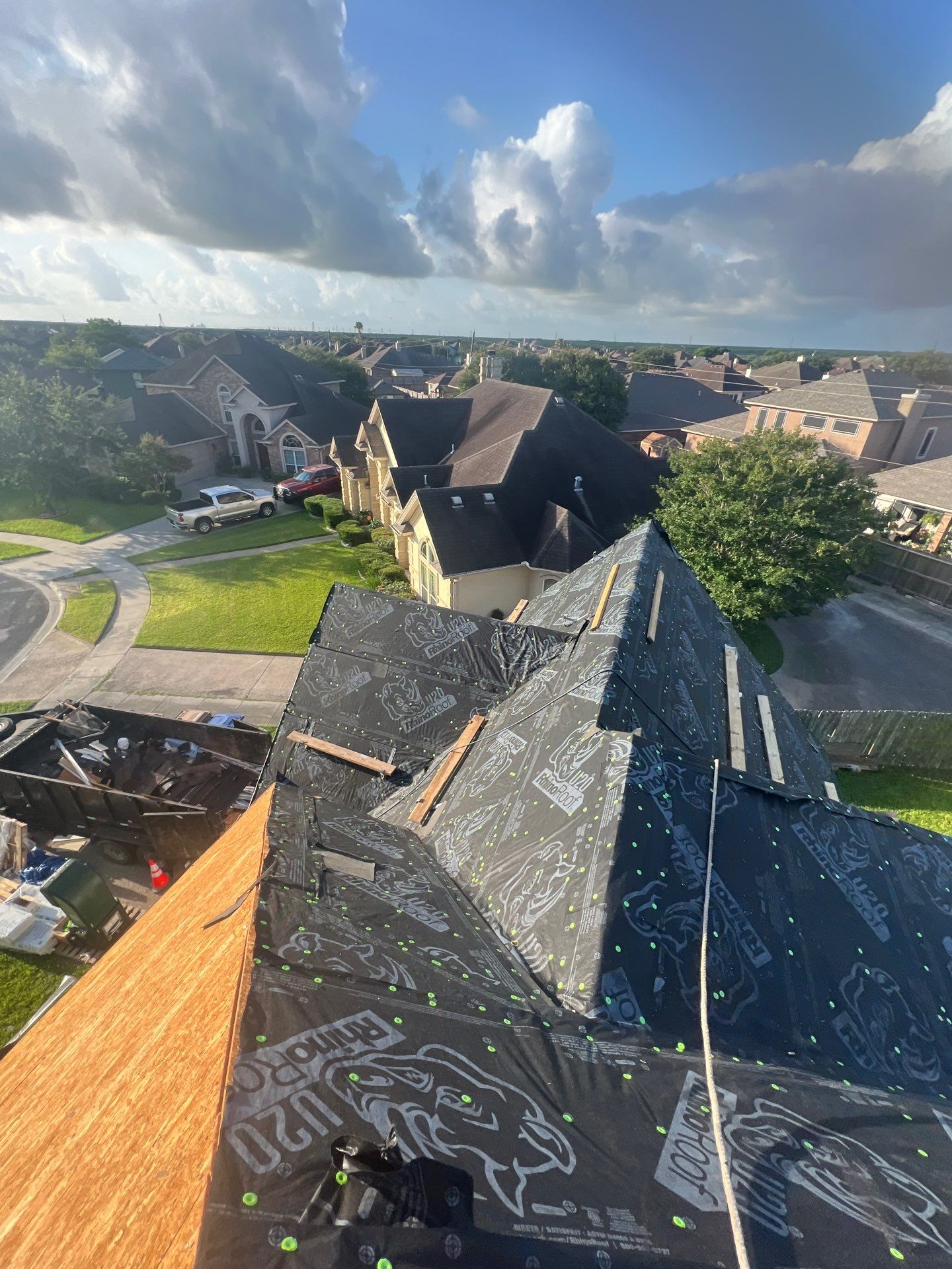 Steep and High...Let's get It! by Bayfront Roofing and Construction
