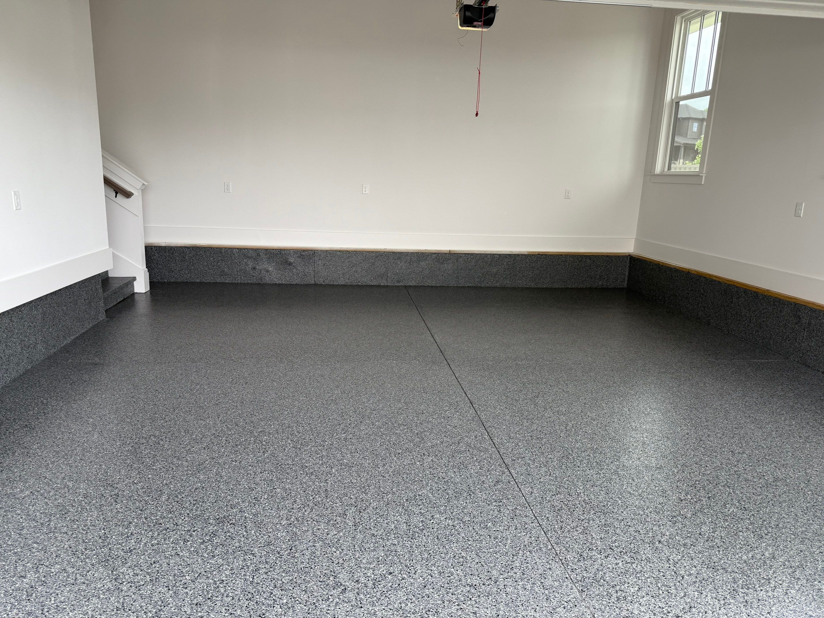Garage Floor Coating using Nightfall by My Garage Floor Guys