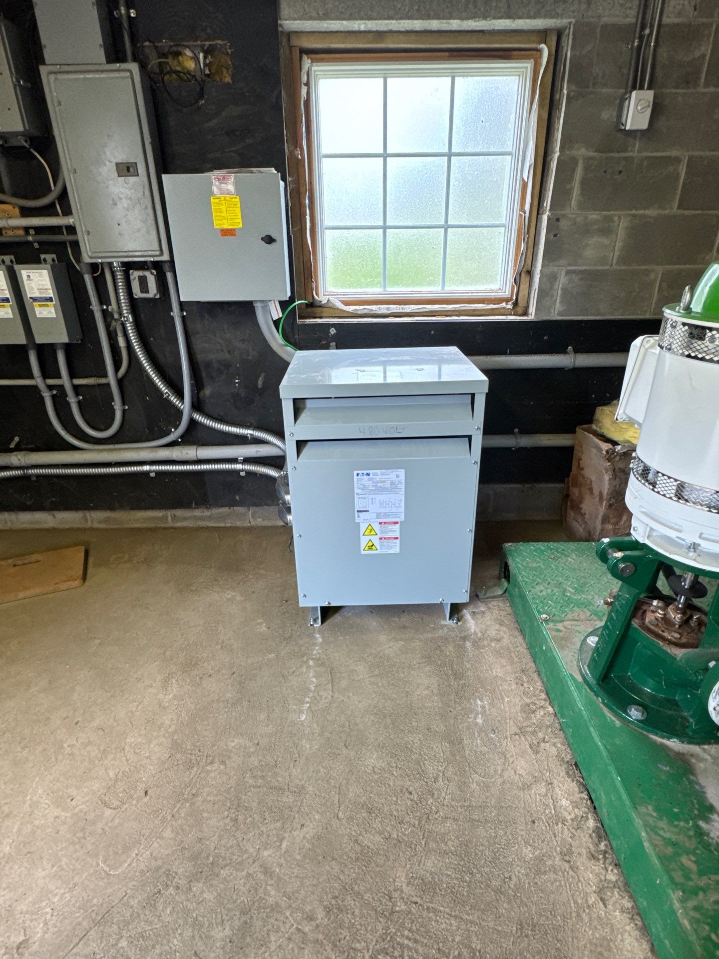 ZAM Installs Transformer for Outdoor Water Feature by ZAM Electric