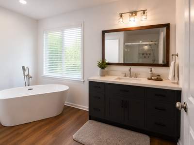 Master Bathroom with Water Closet Remodel - Abingdon, MD