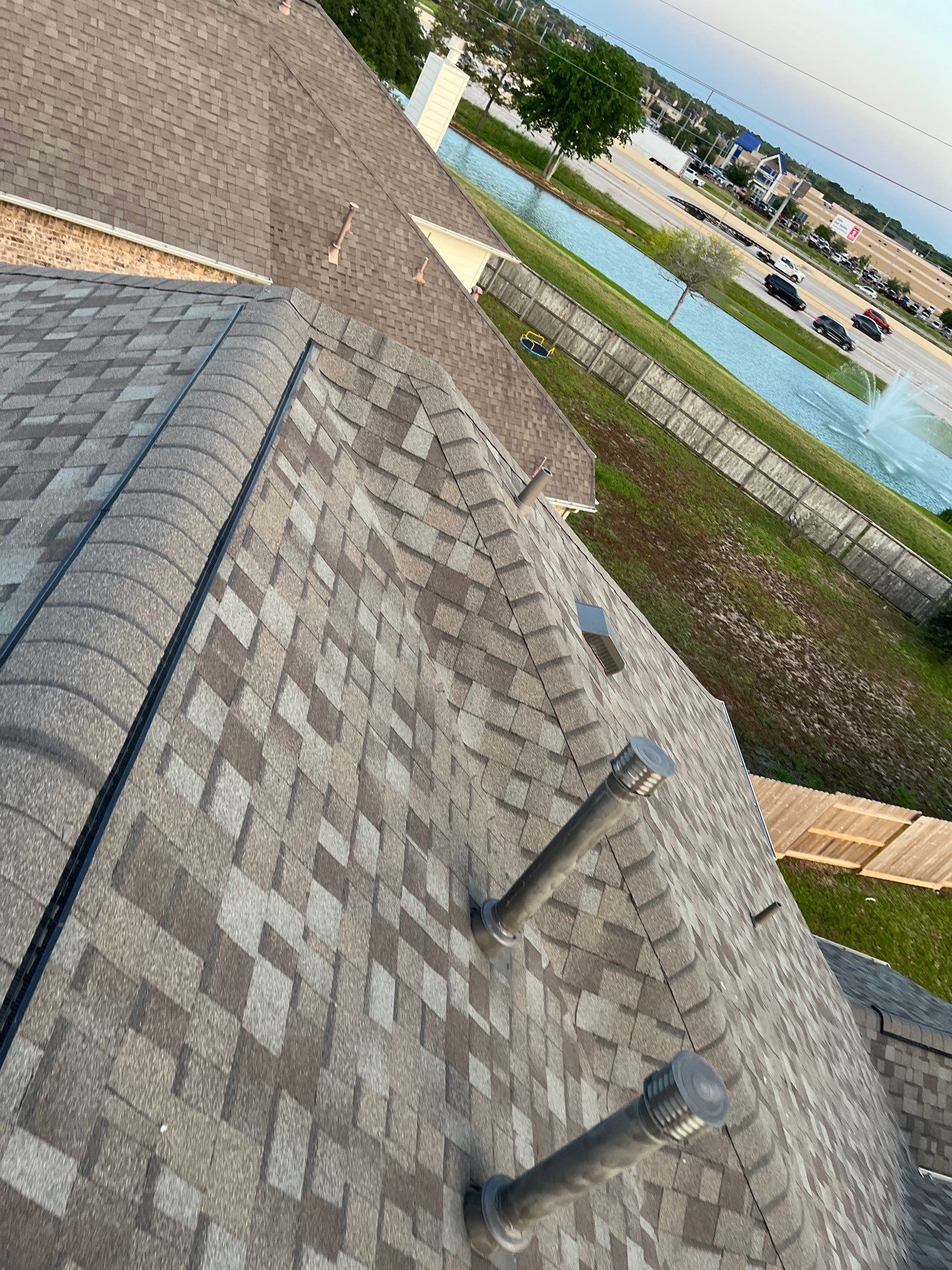 Residential Roofing Installation using Owen's Corning Duration (Lifetime) Shingles by Roof Repair Company