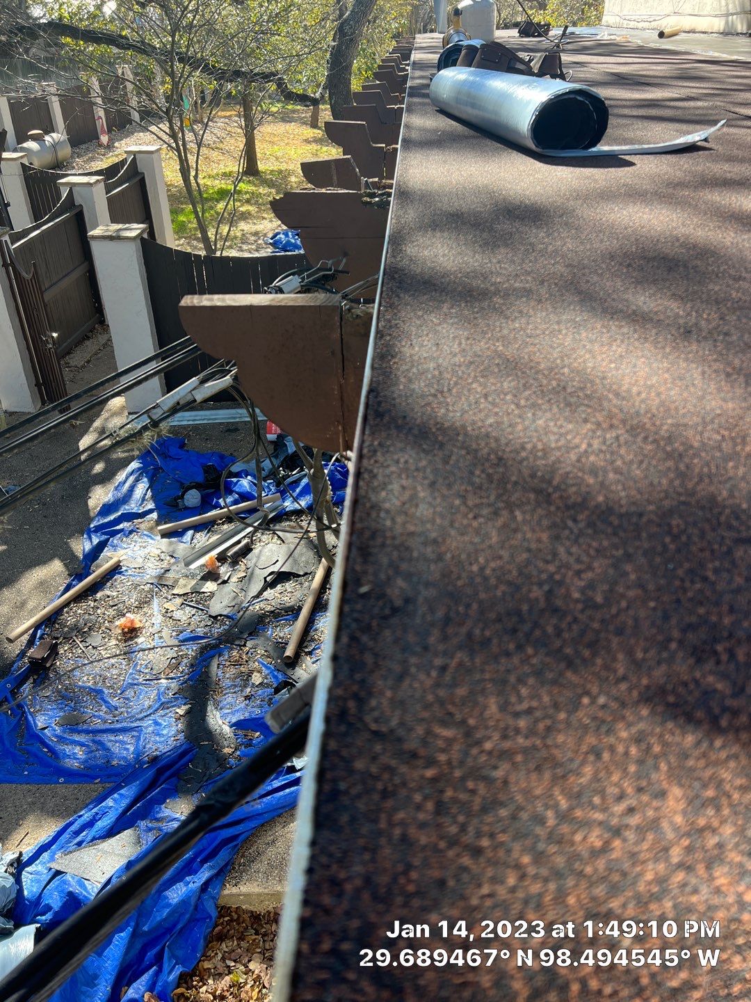 Residential Flat Roof Replacement using Mulehide Modified Bitumen Roofing by Premier Roofing and Contracting
