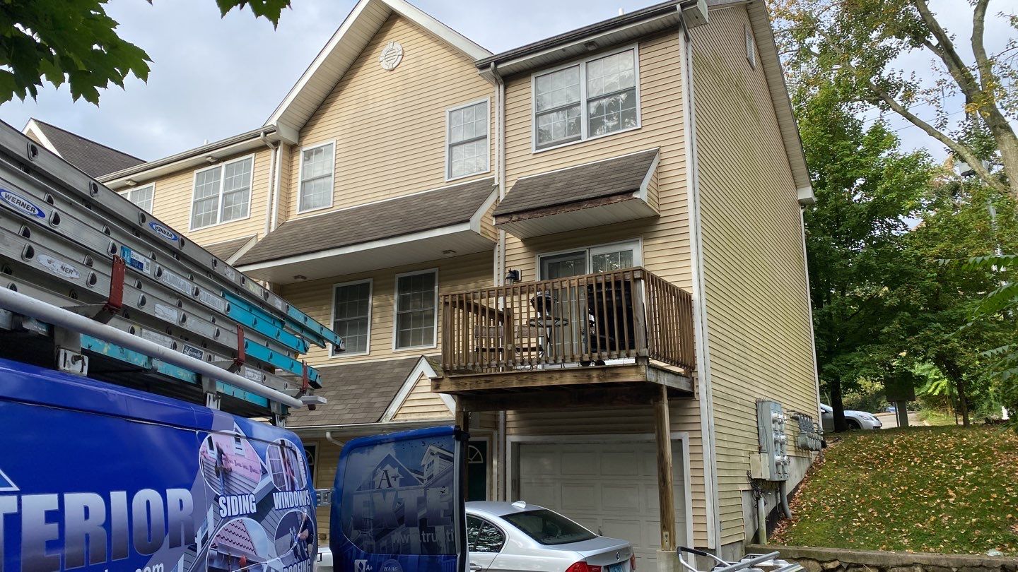 Siding Repair using Aluminum by A Plus Exterior