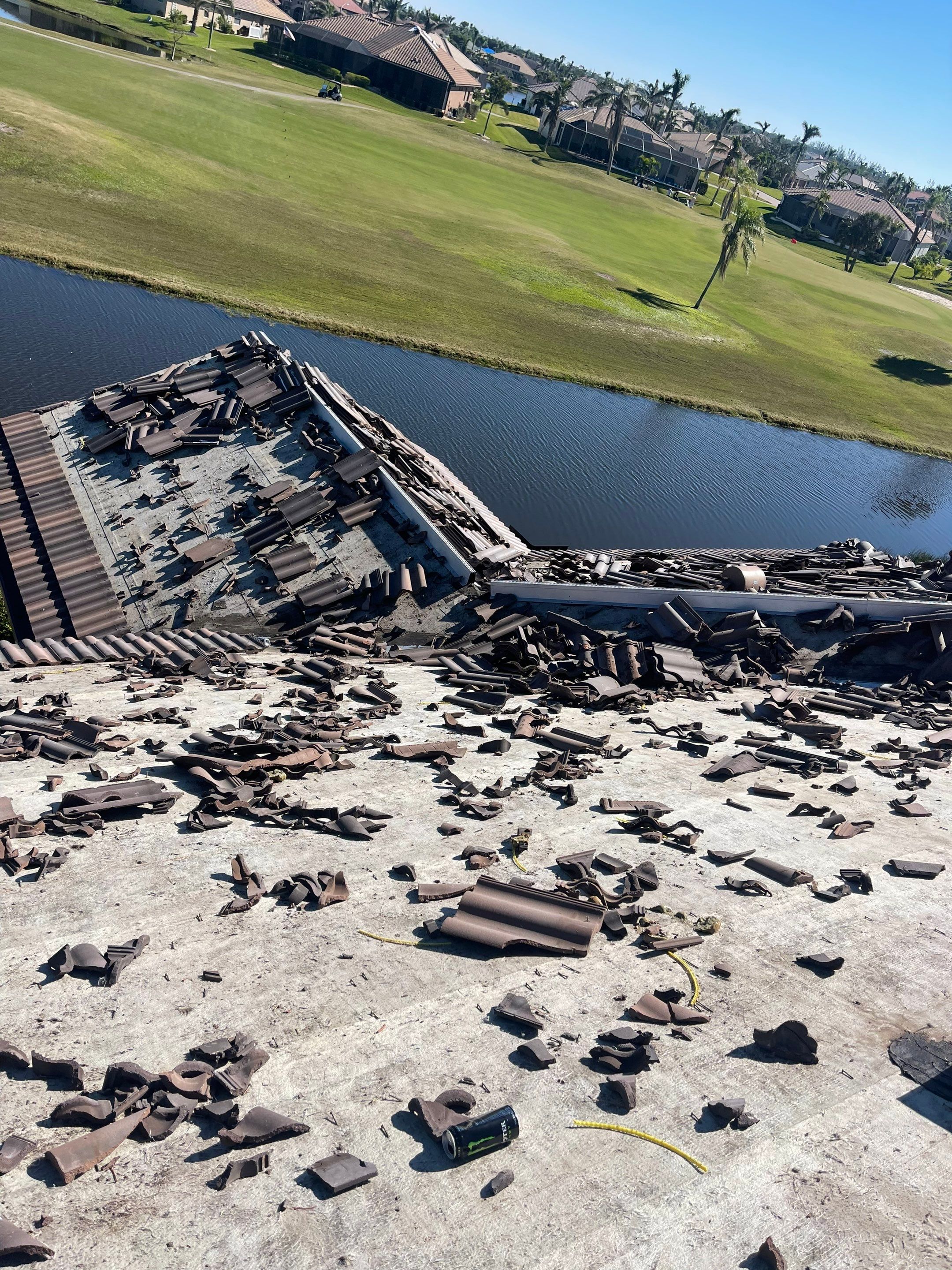 Residential Roofing Installation using Standing Seam Metal Roof in Cape Coral, FL by International Roofing