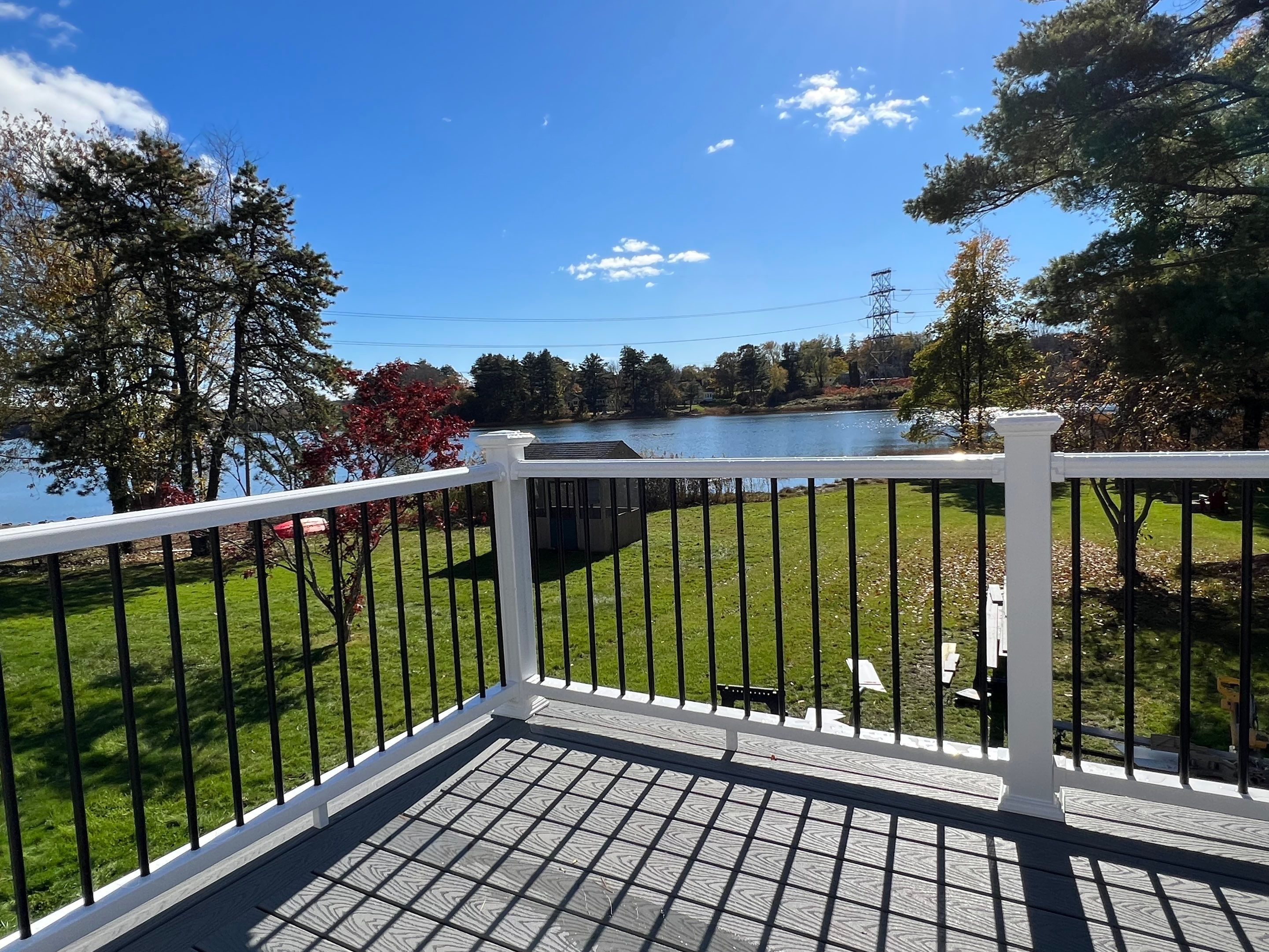 Who Needs a New Deck and Go Big!! Elliot Maine for the Win by Tall pine roofing